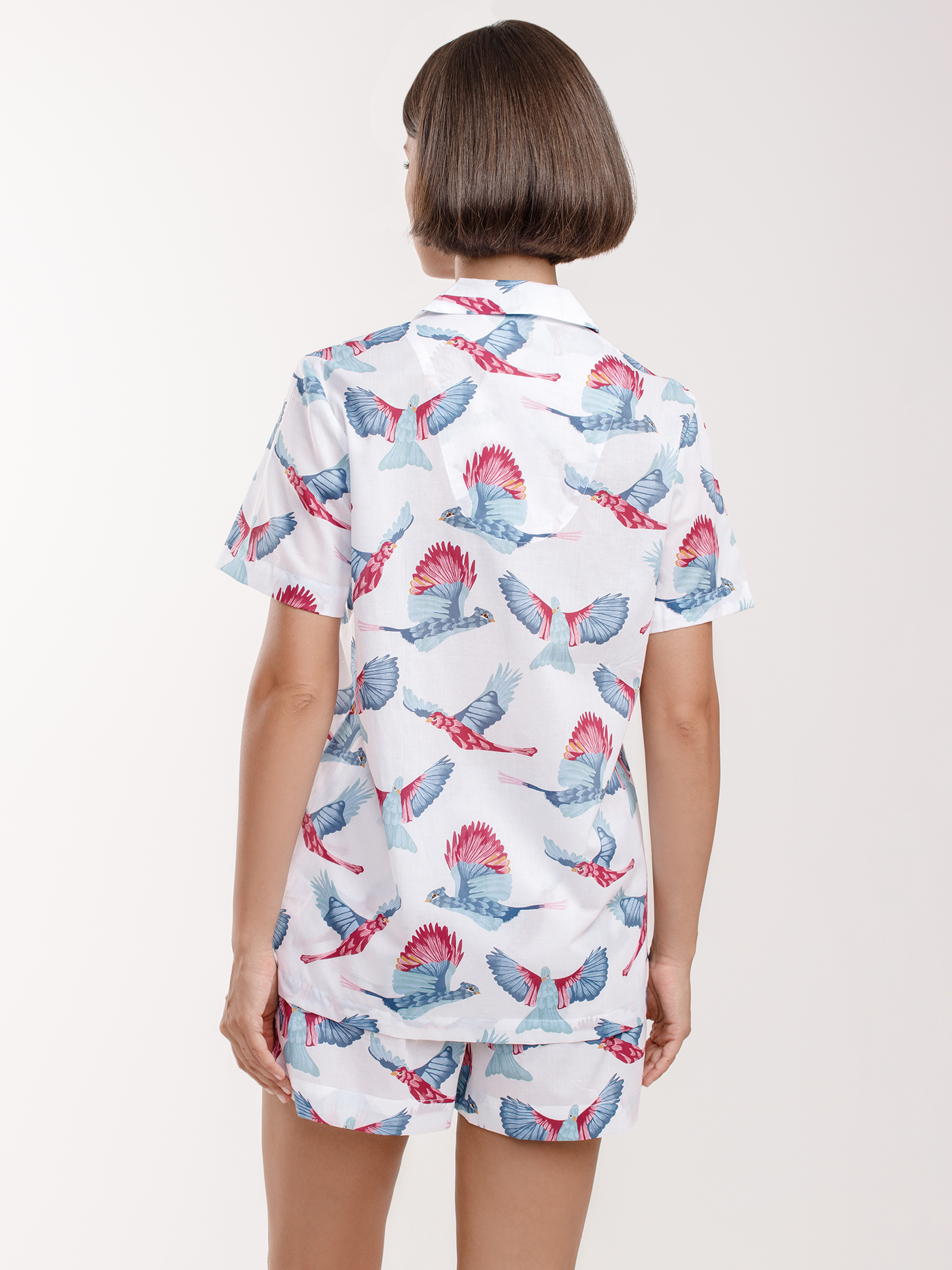 Пижама рубашка / шорты