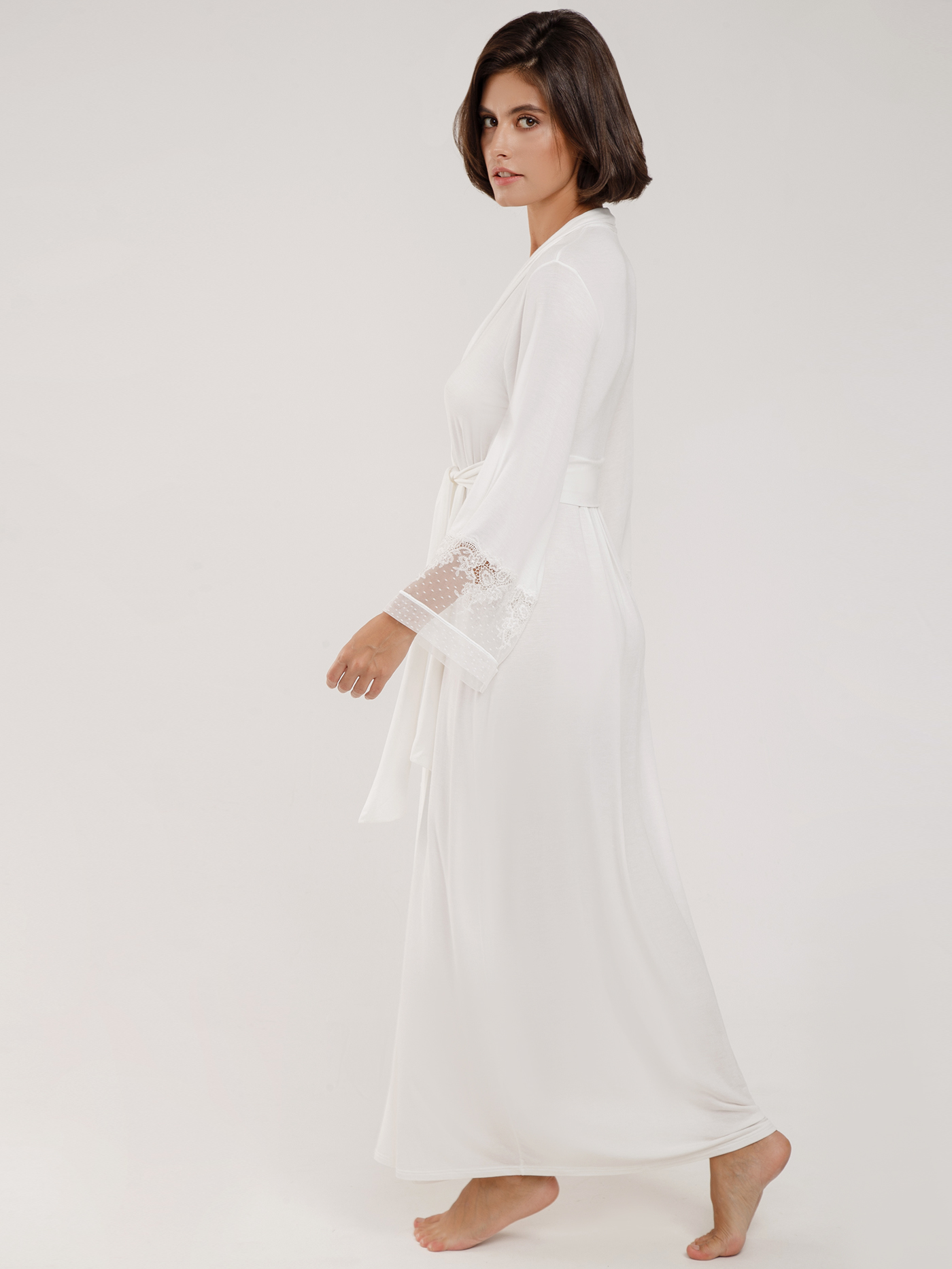 Халат длинный