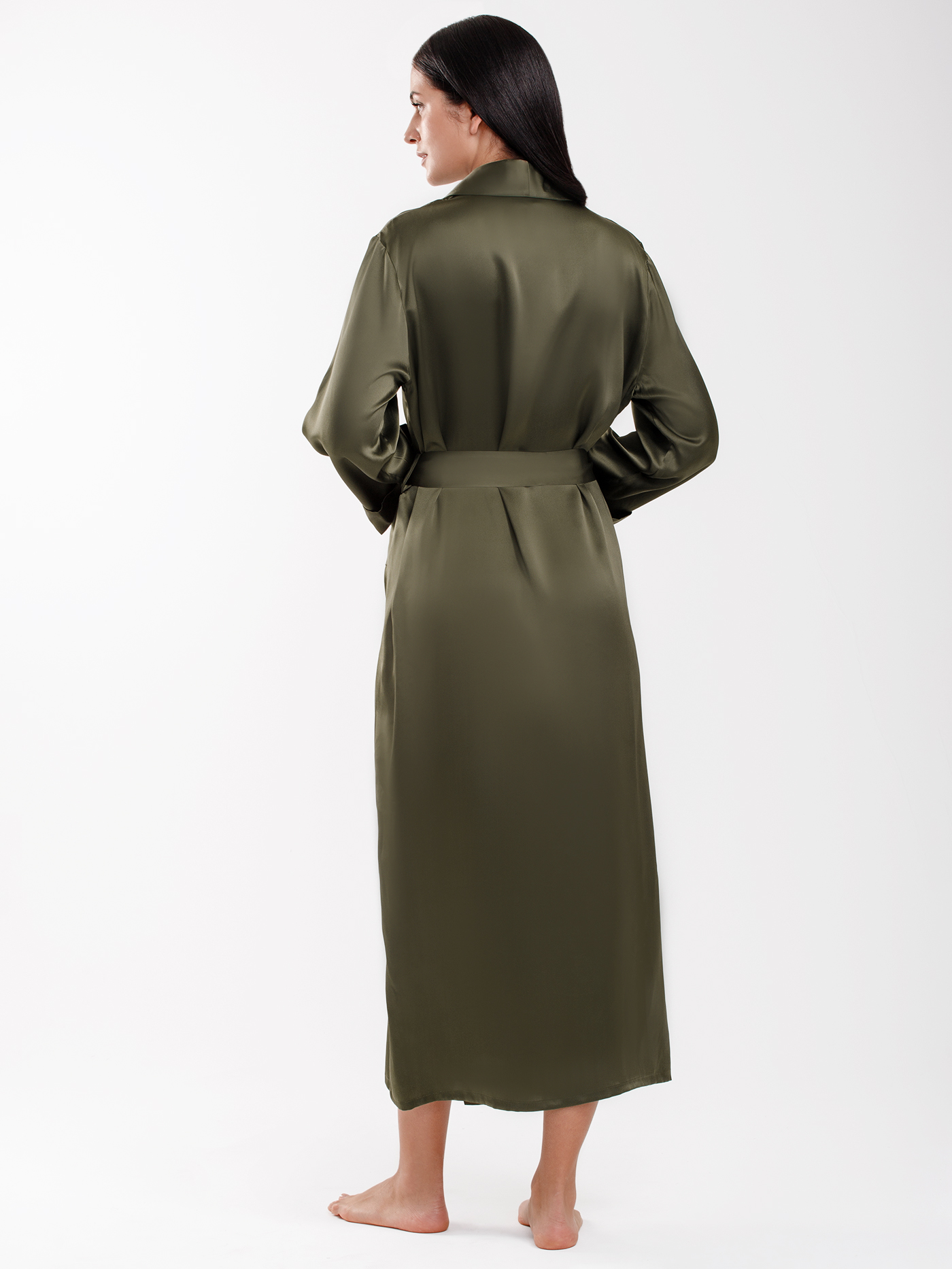 Халат длинный