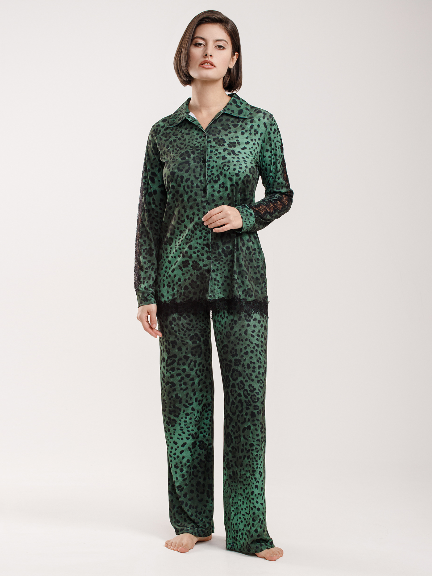 Пижама рубашка / брюки