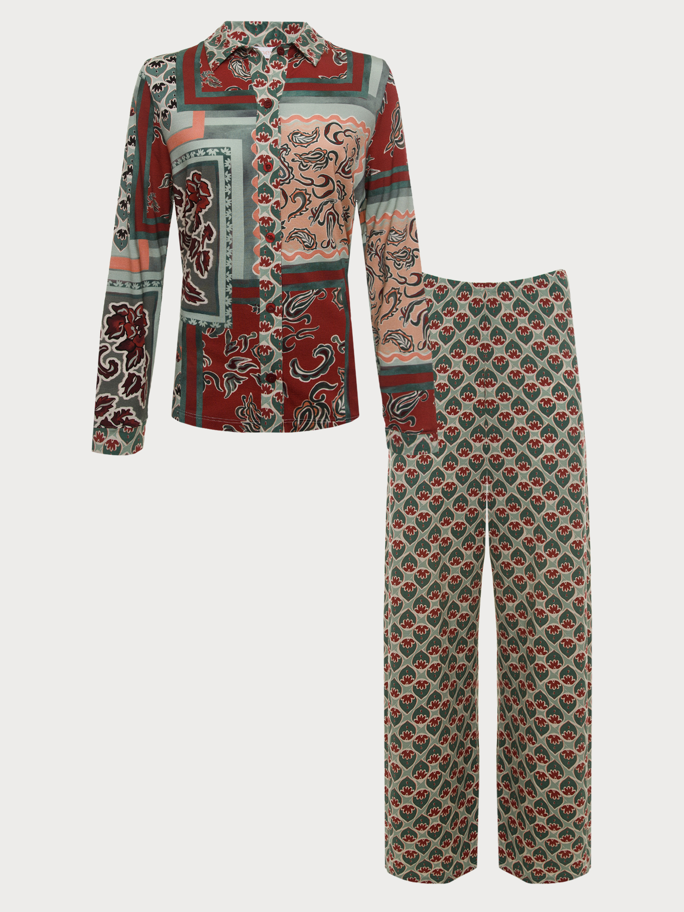 Пижама рубашка / брюки