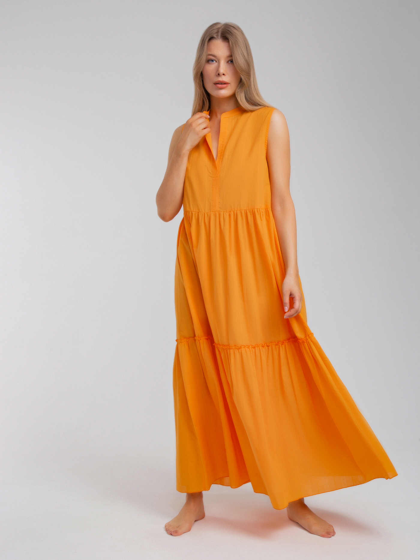 Платье длинное