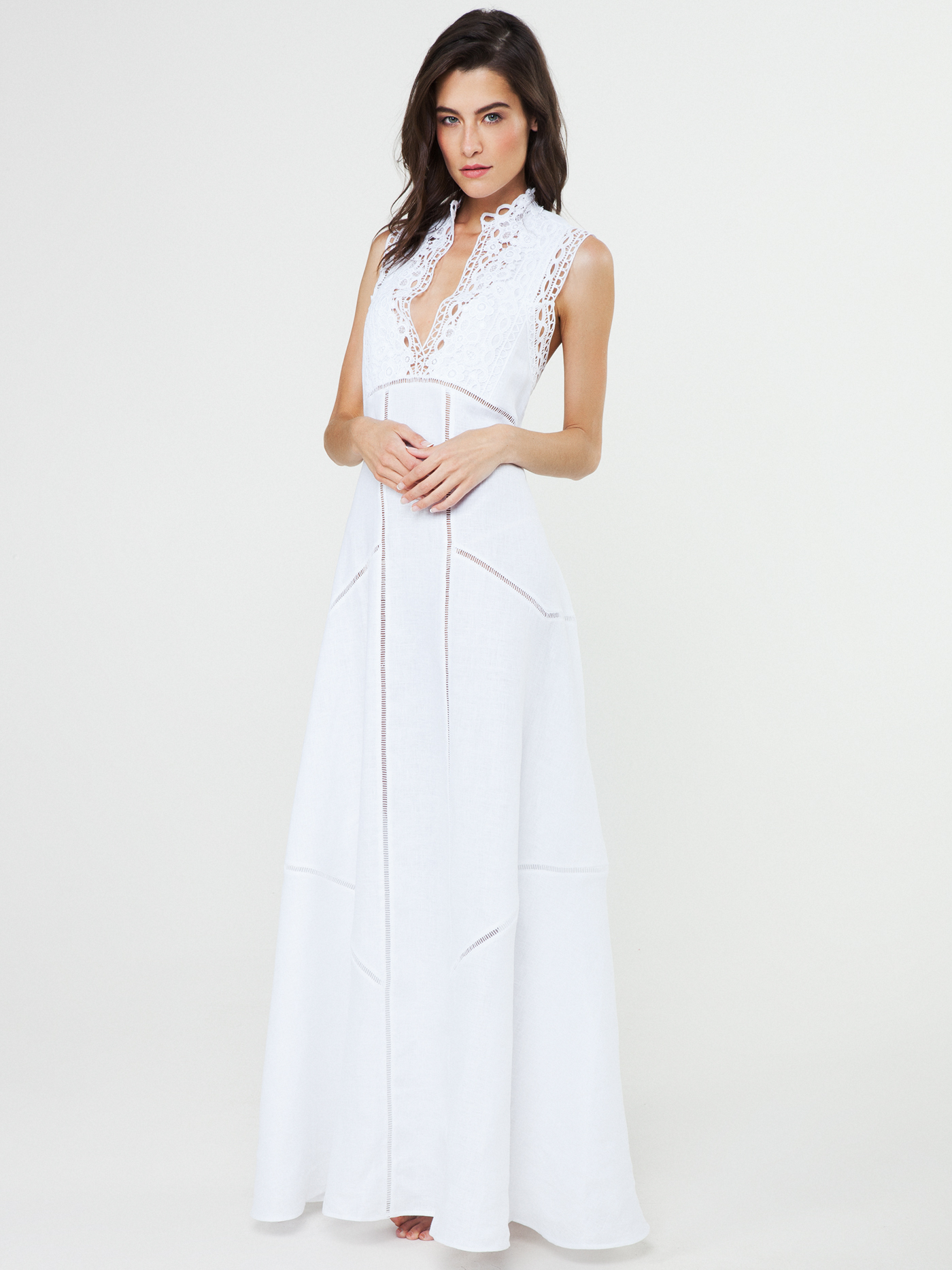 Платье длинное