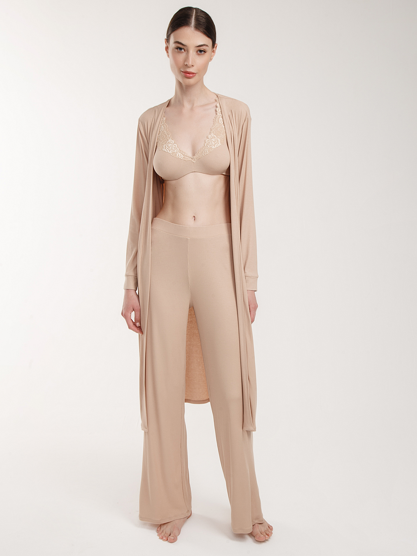 Халат длинный