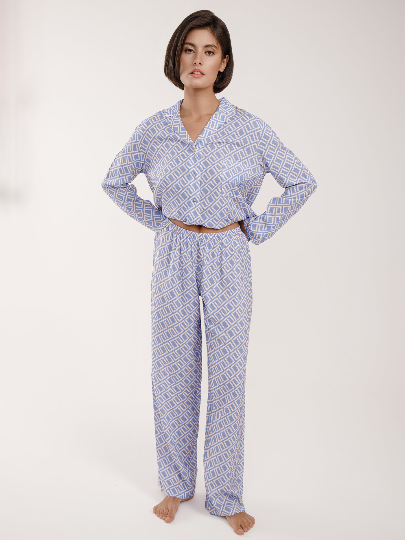 Пижама рубашка / брюки