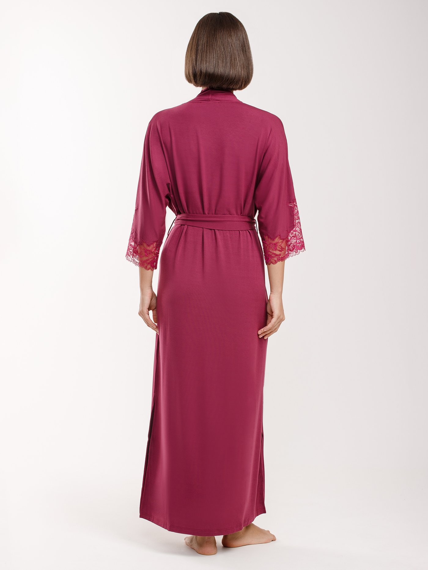 Халат длинный