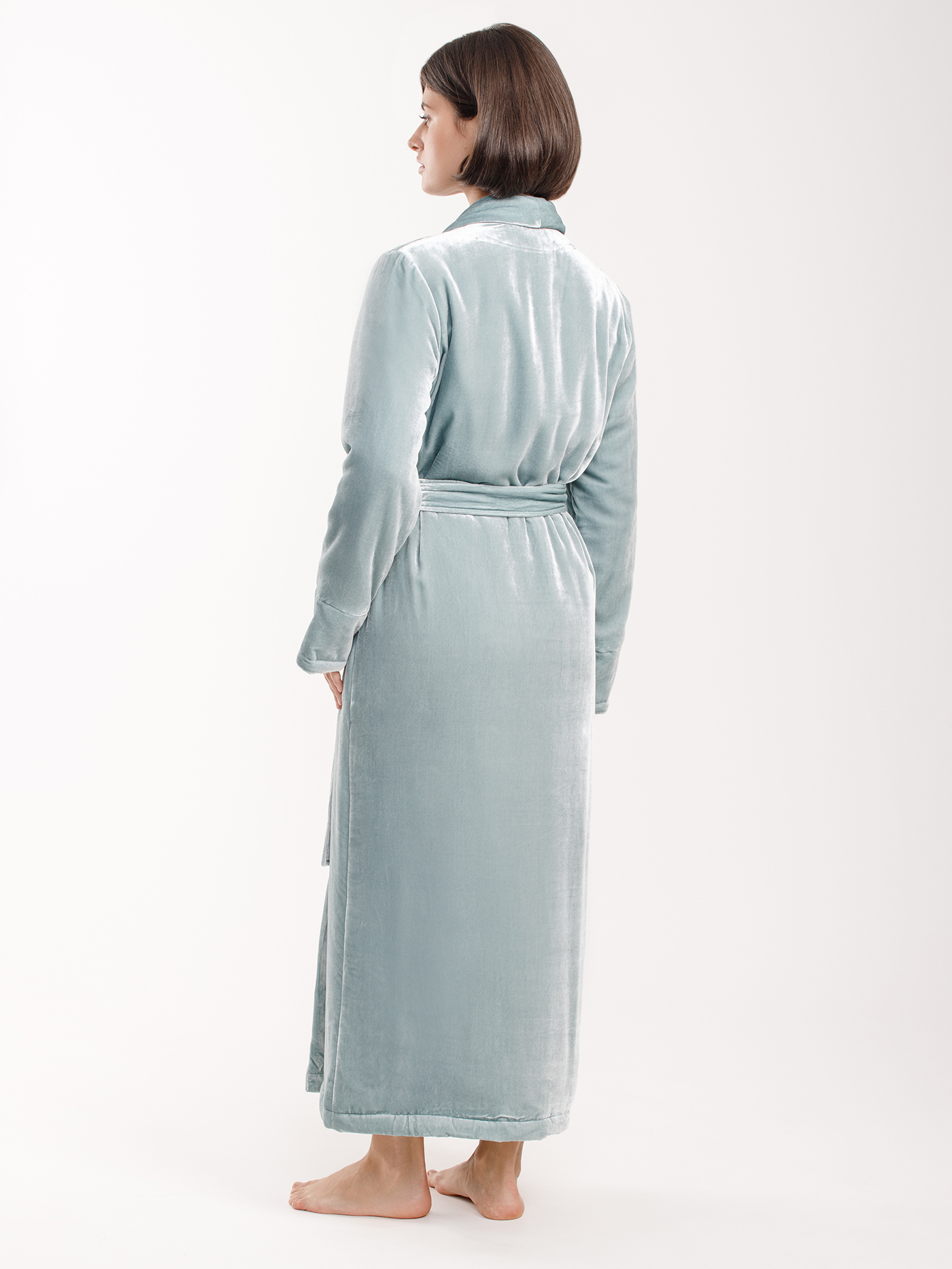 Халат длинный