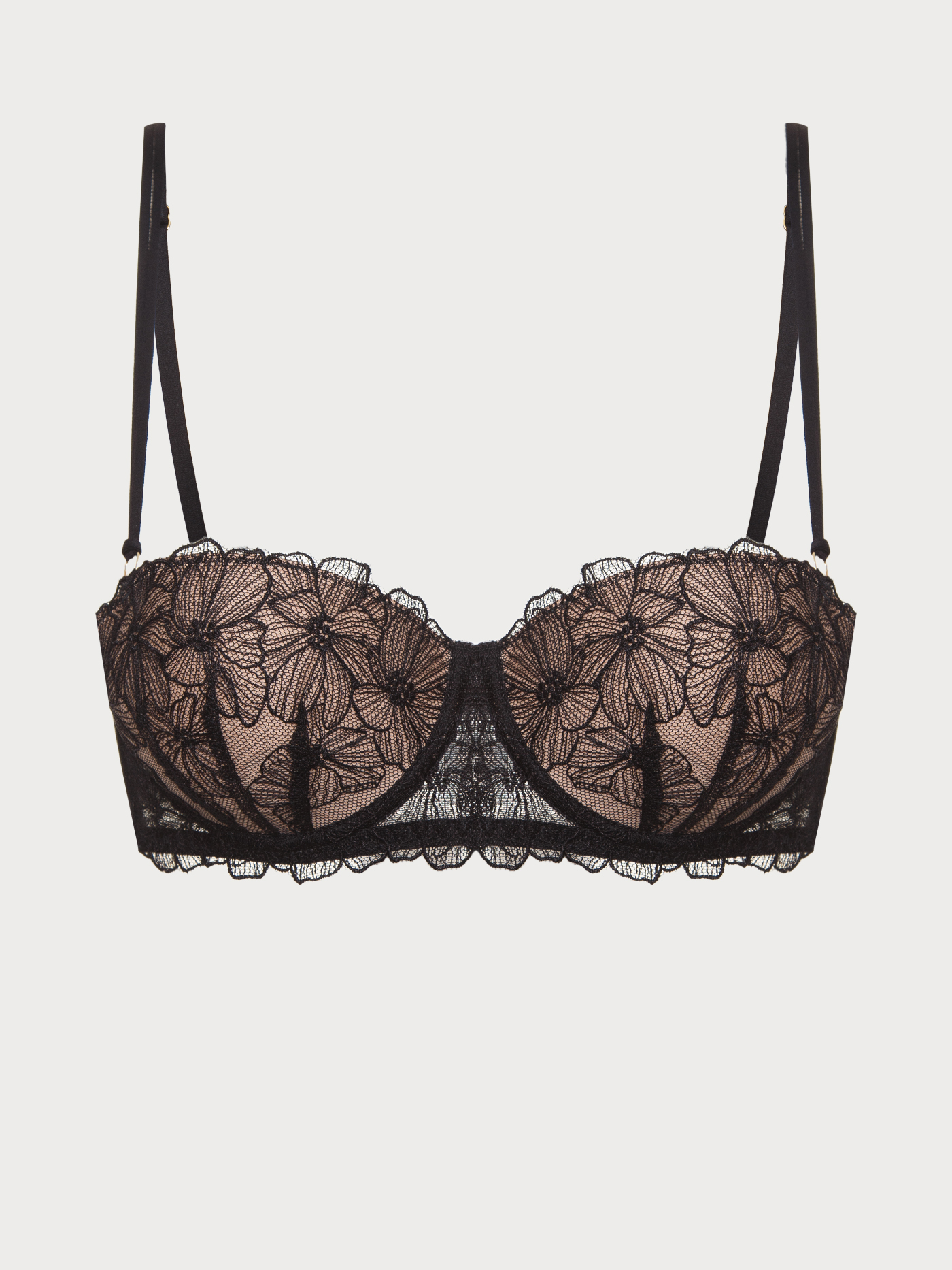 Бюстгальтер балконет push-up