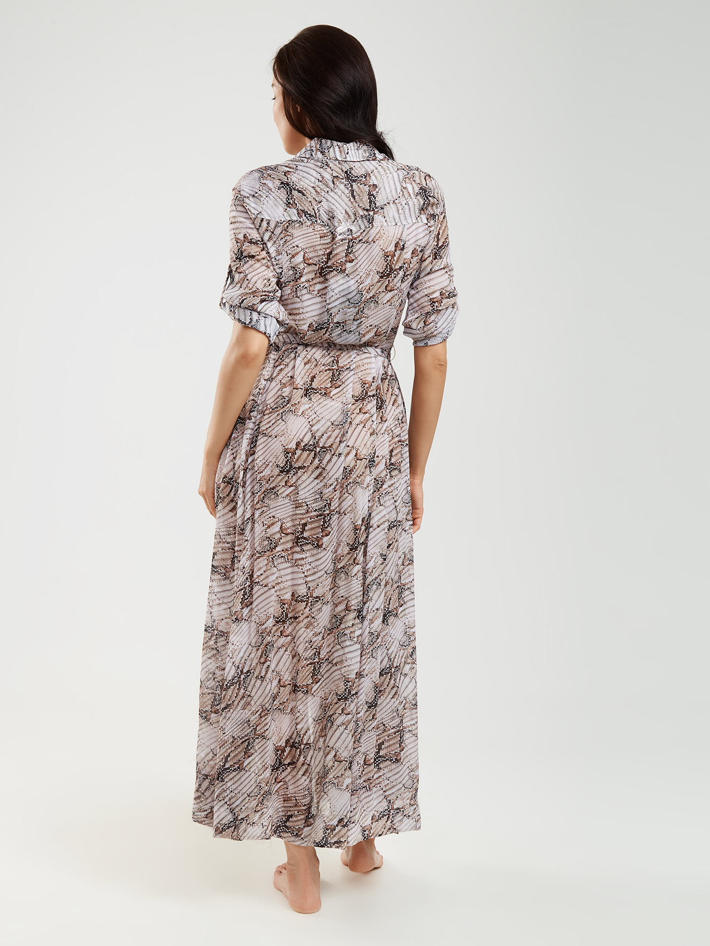 Платье длинное