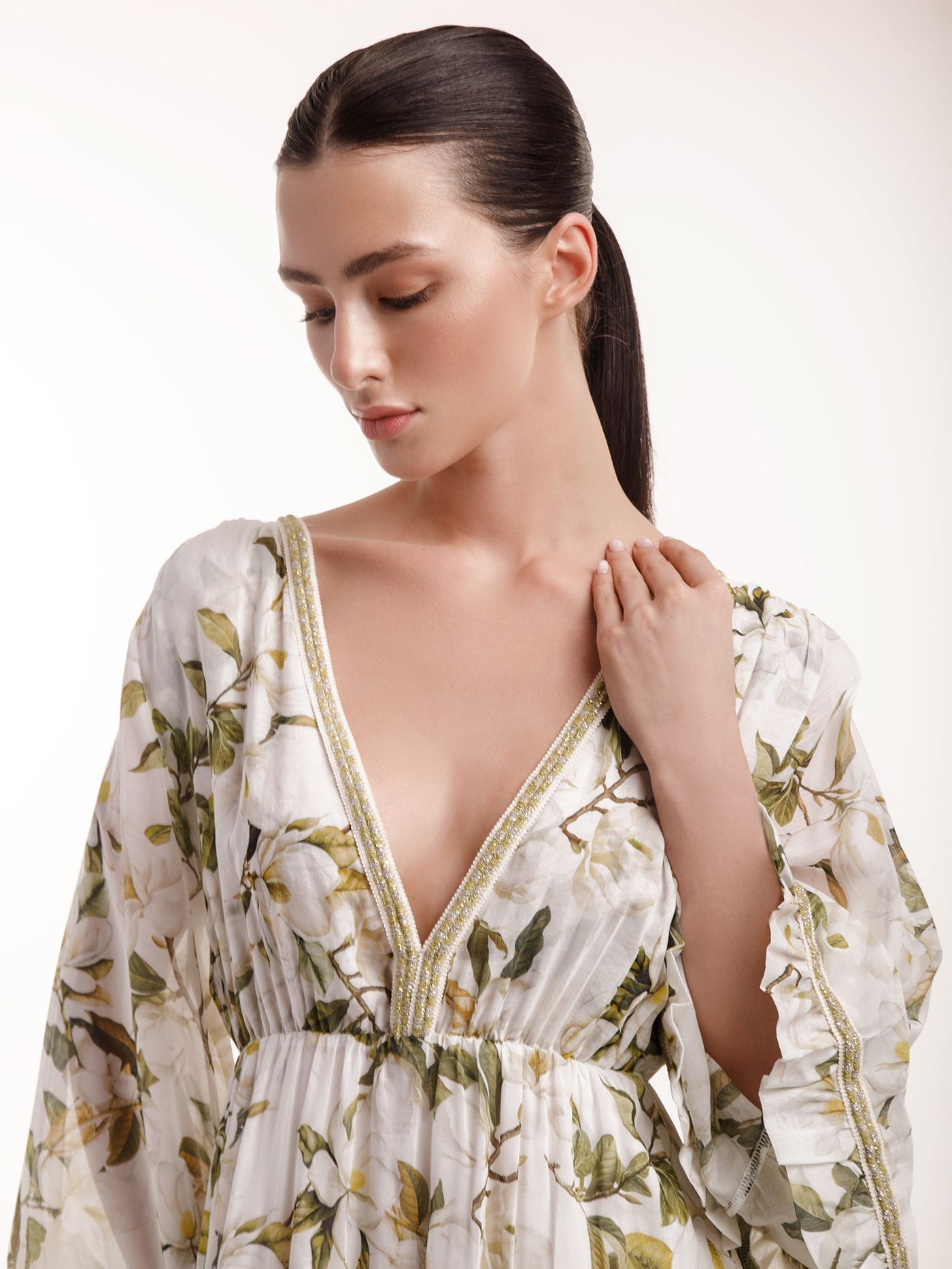 Платье длинное