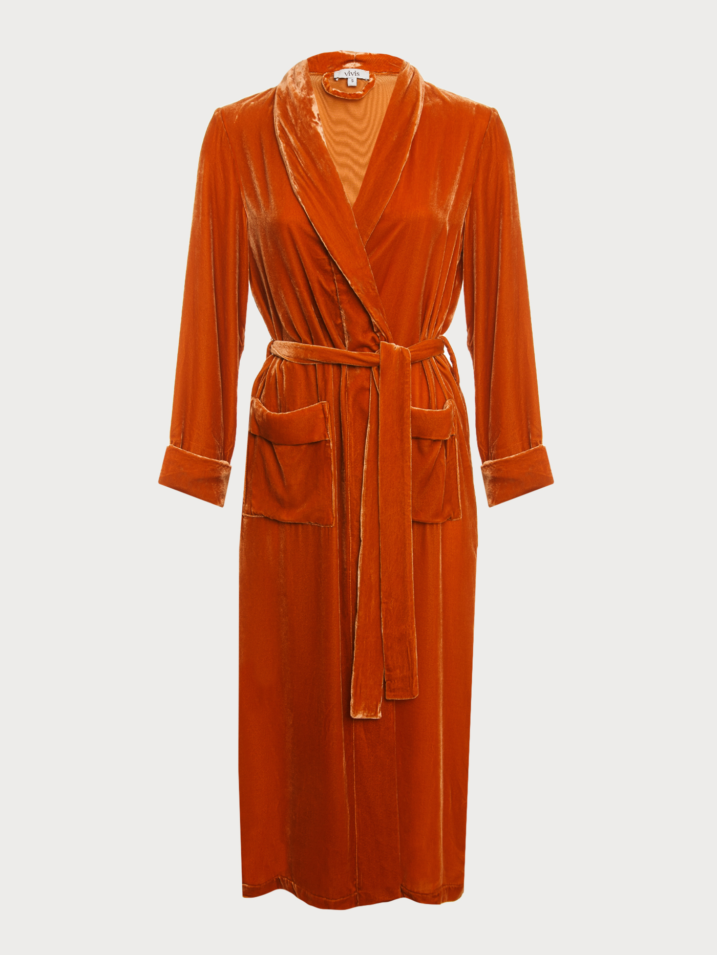 Халат длинный