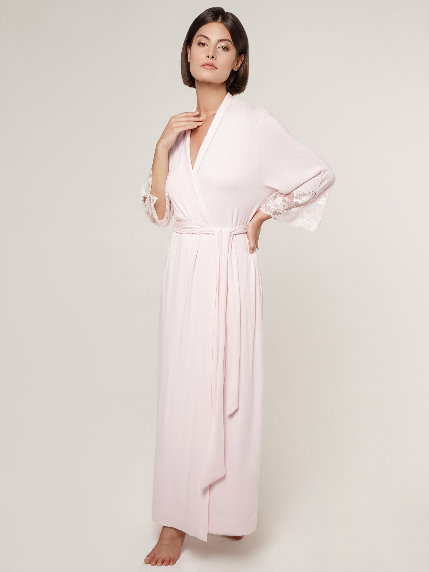 Халат длинный