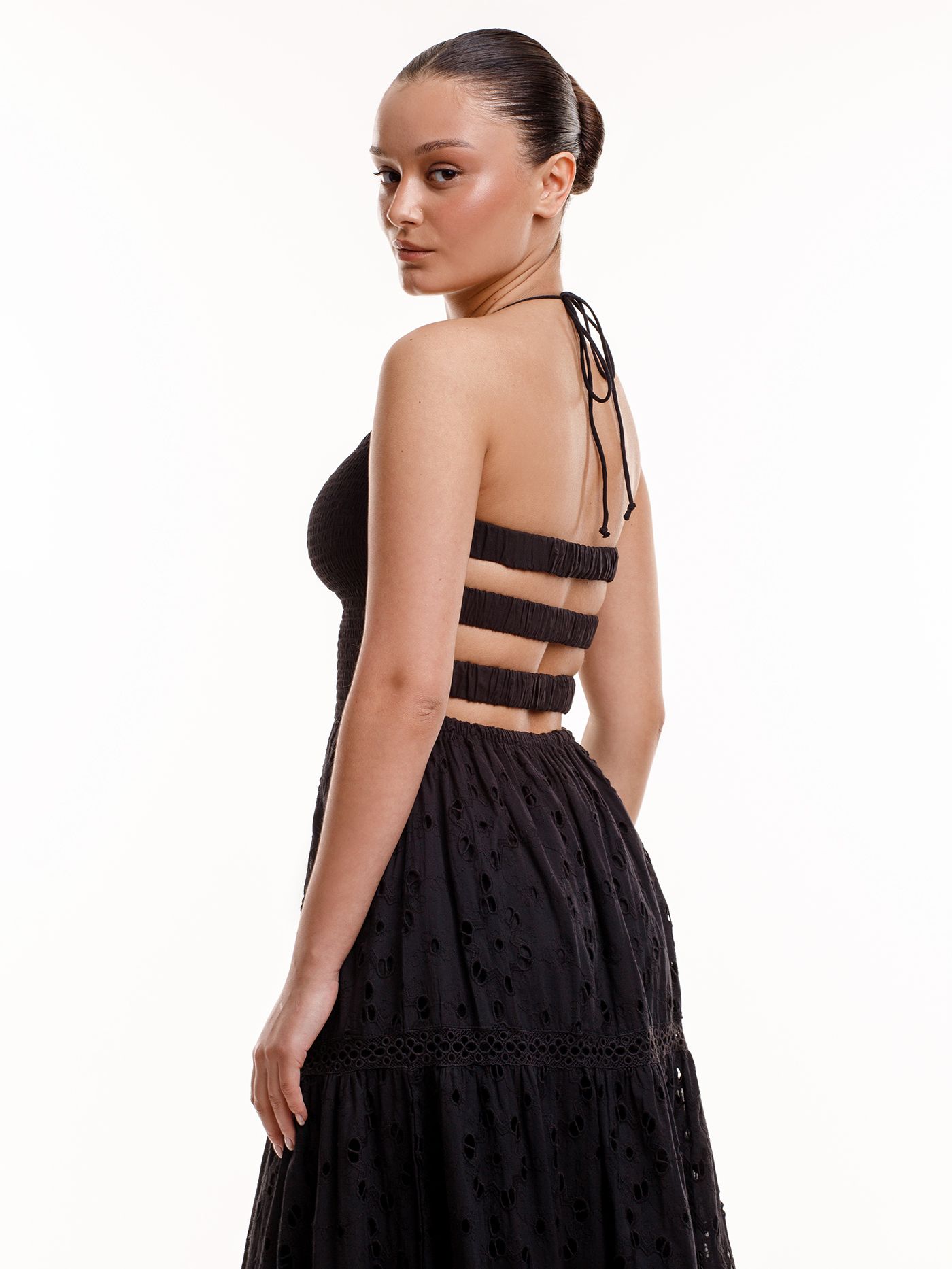 Платье длинное