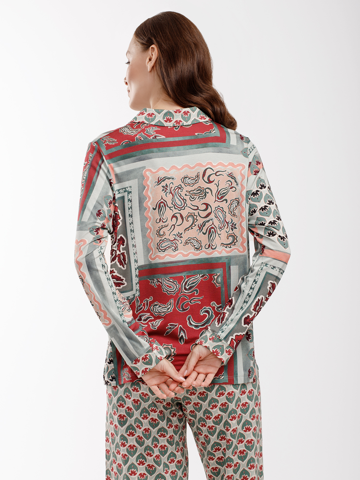 Пижама рубашка / брюки