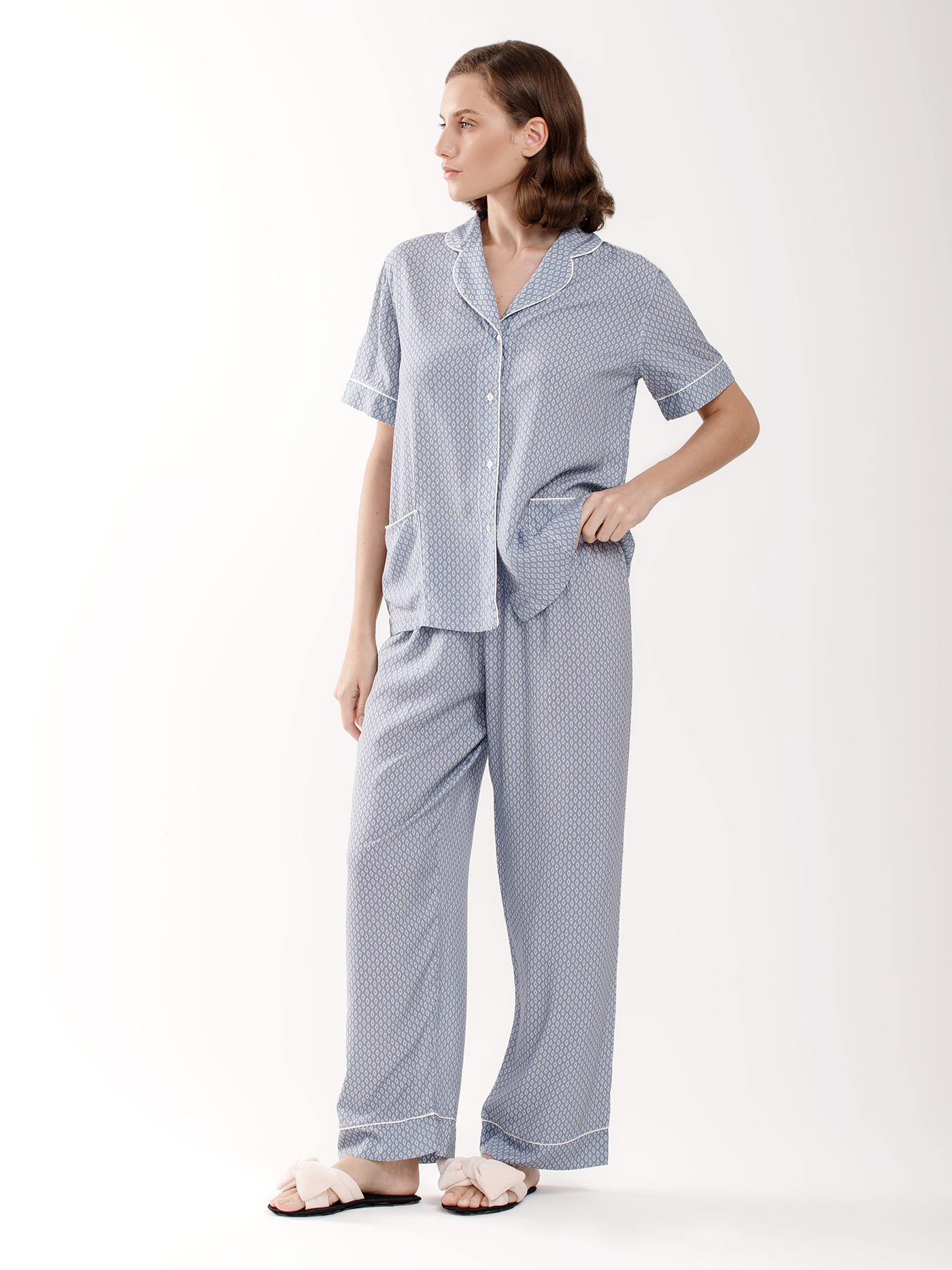 Пижама рубашка / брюки