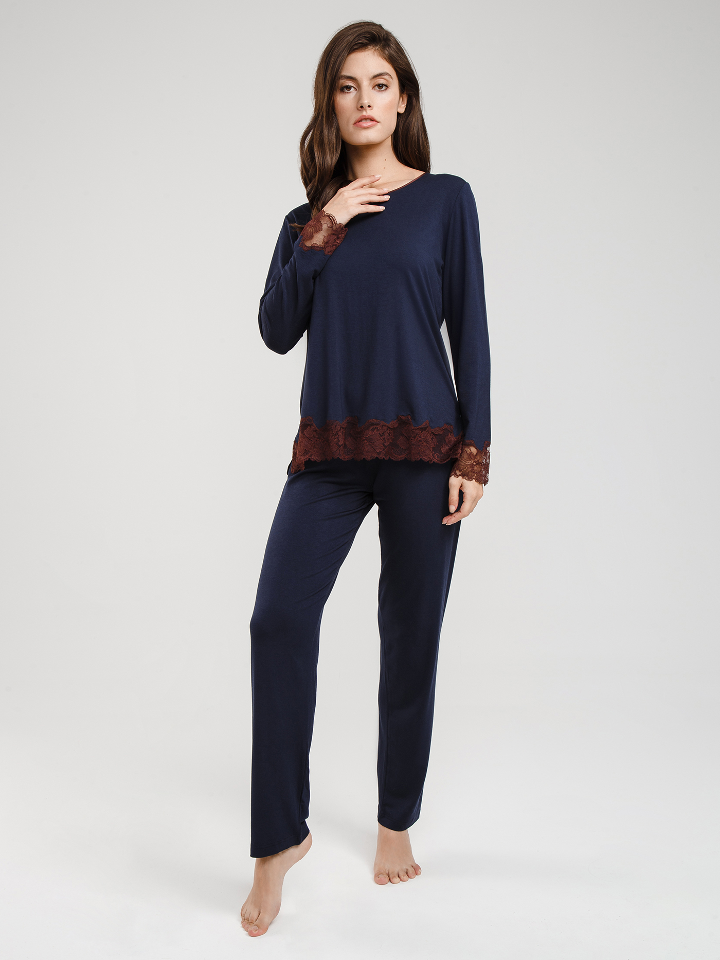 Пижама футболка / брюки