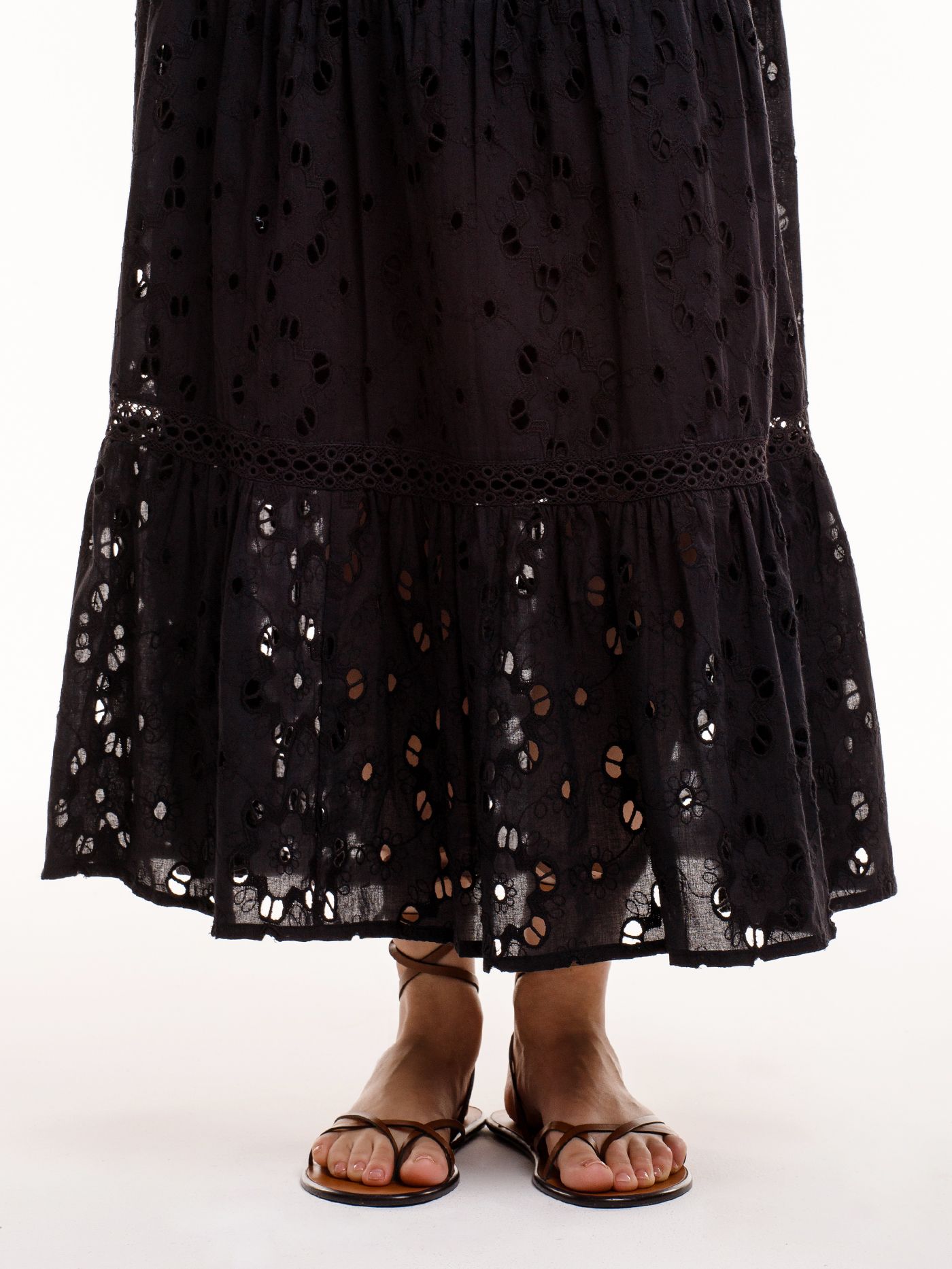 Платье длинное