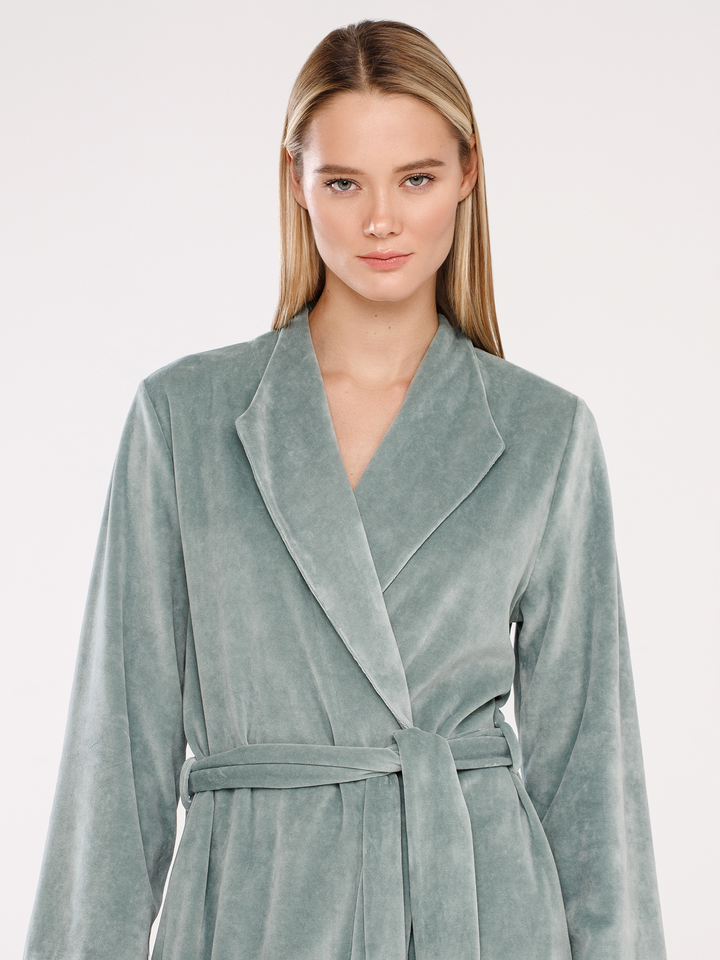 Халат длинный