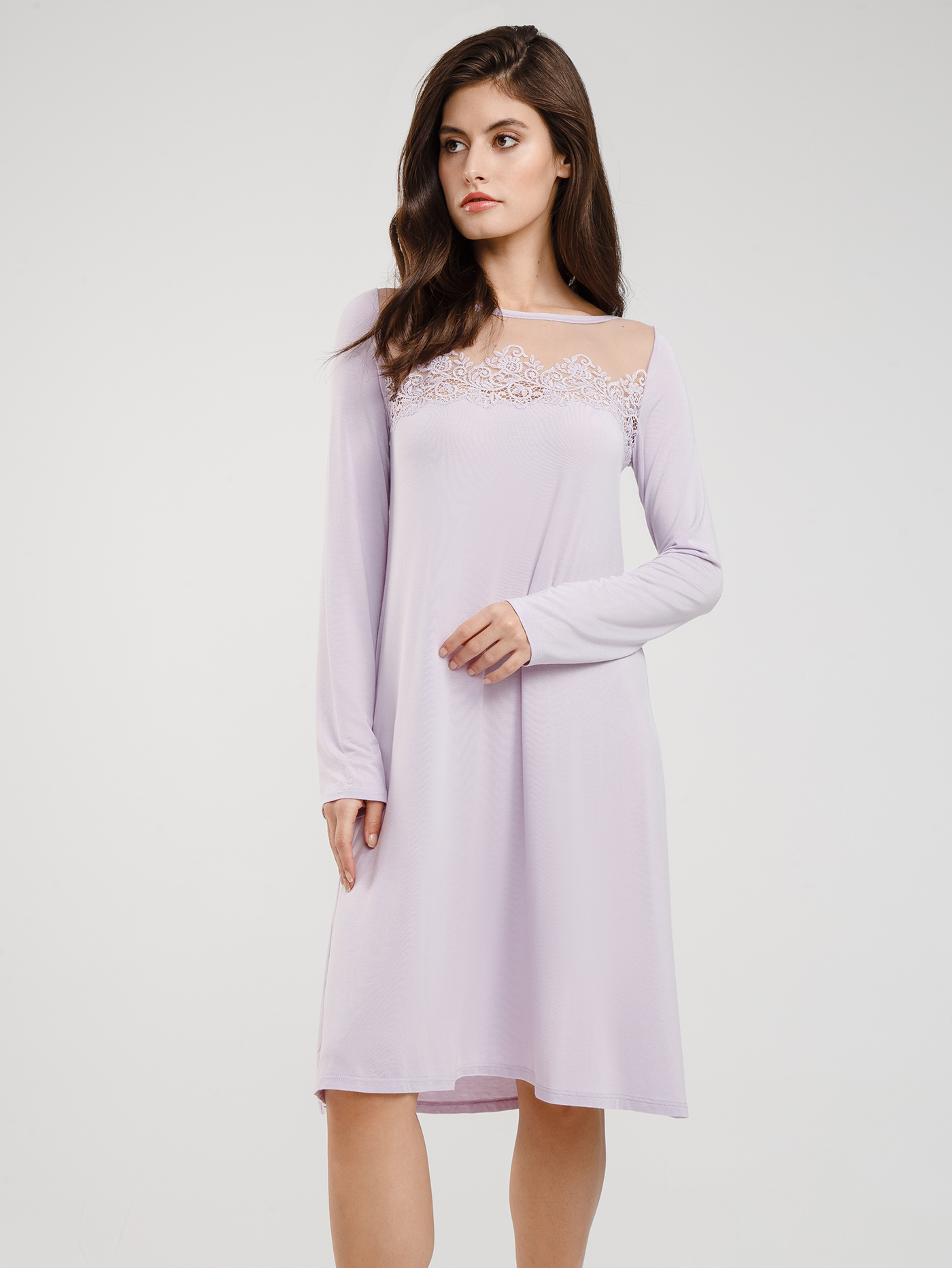 Сорочка с длинным рукавом