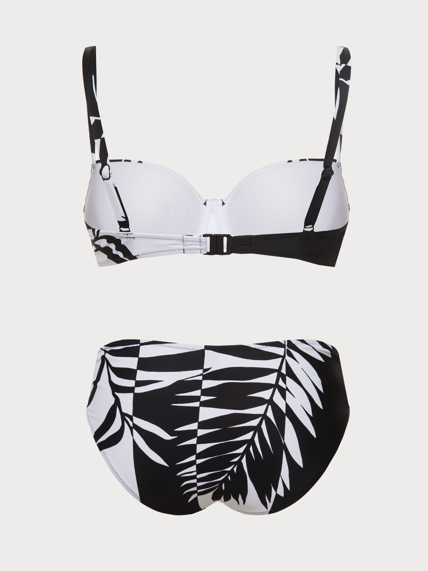 Купальник раздельный лиф мягкий / слип