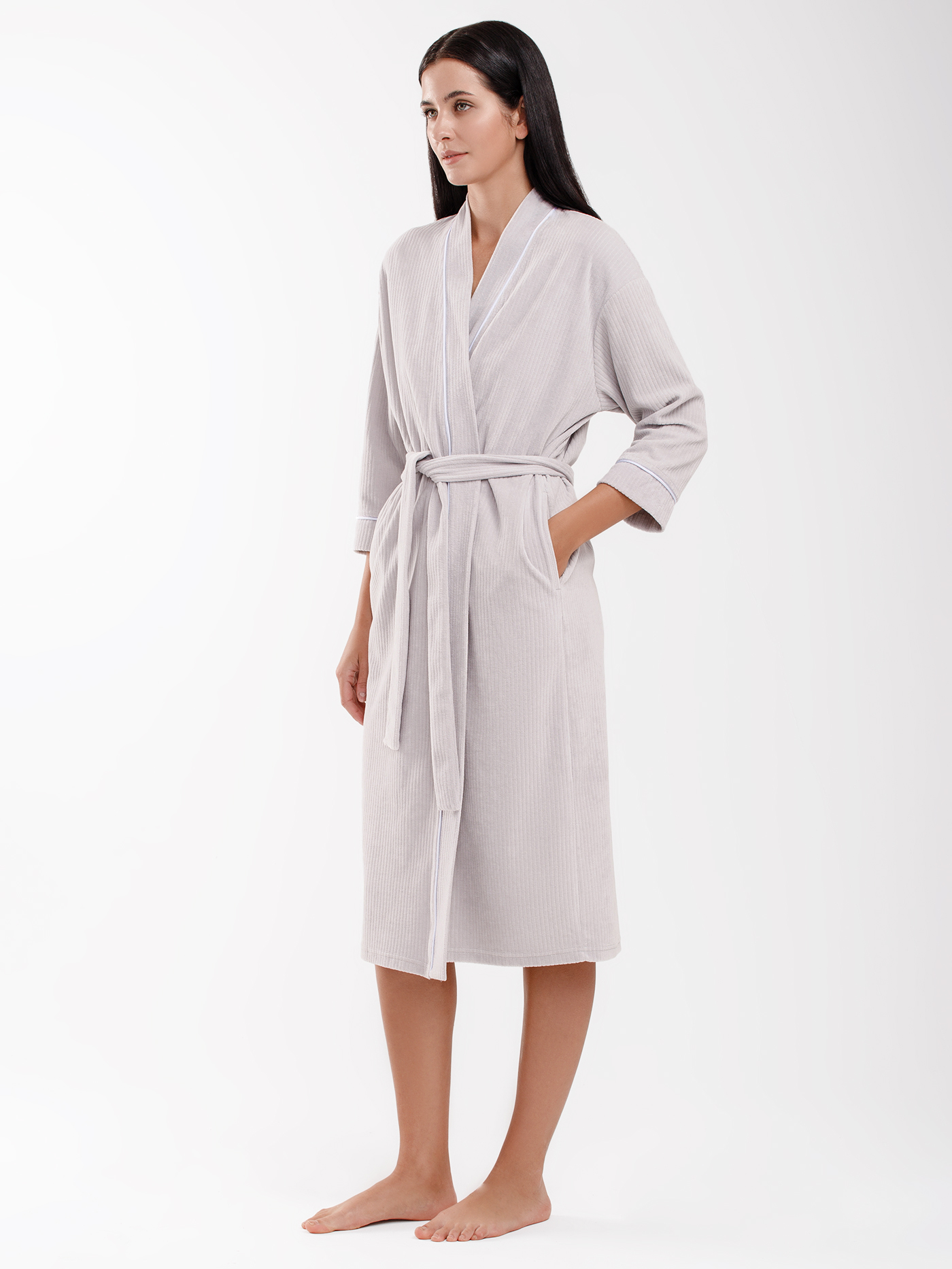 Халат длинный