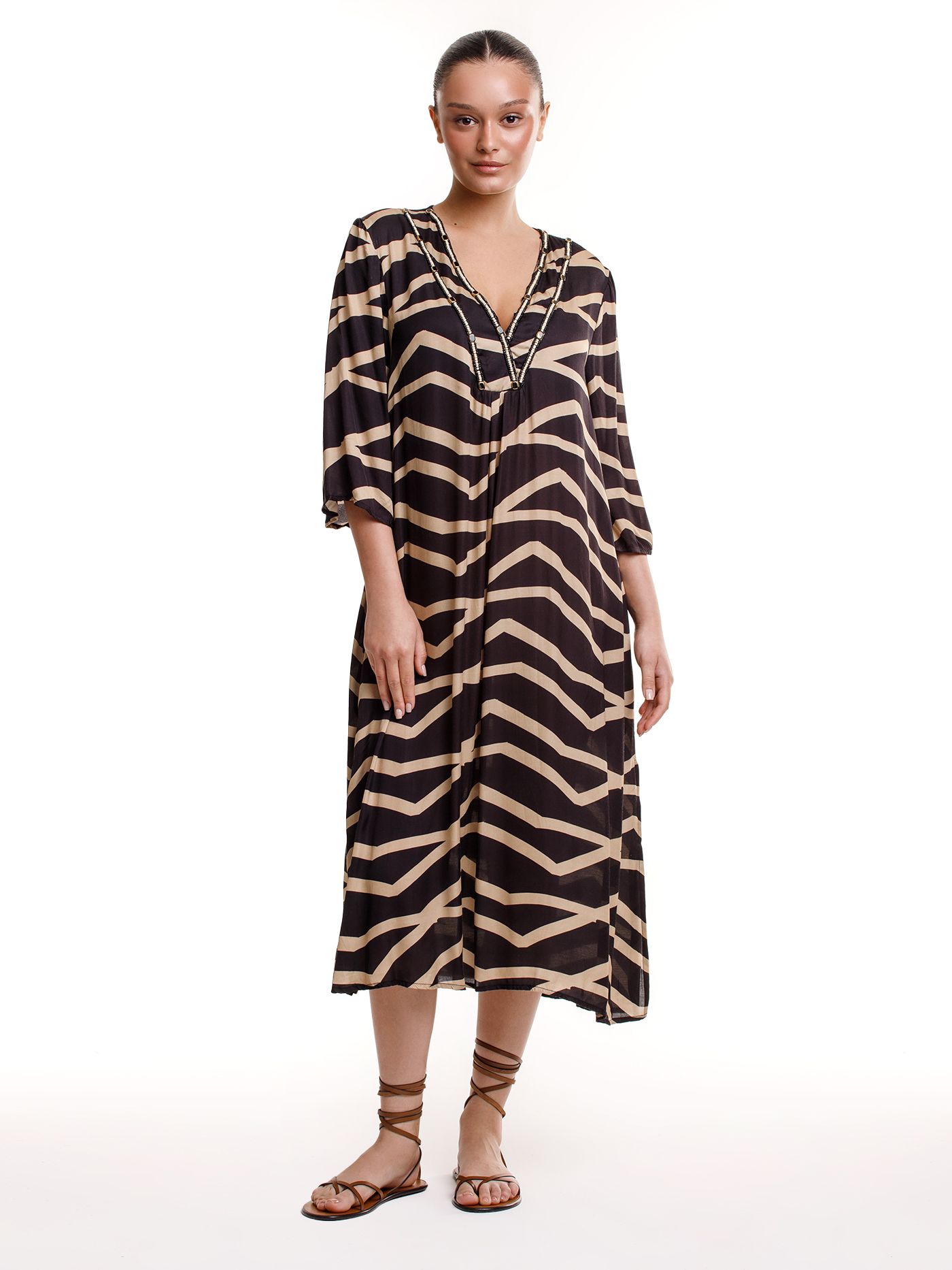 Платье длинное