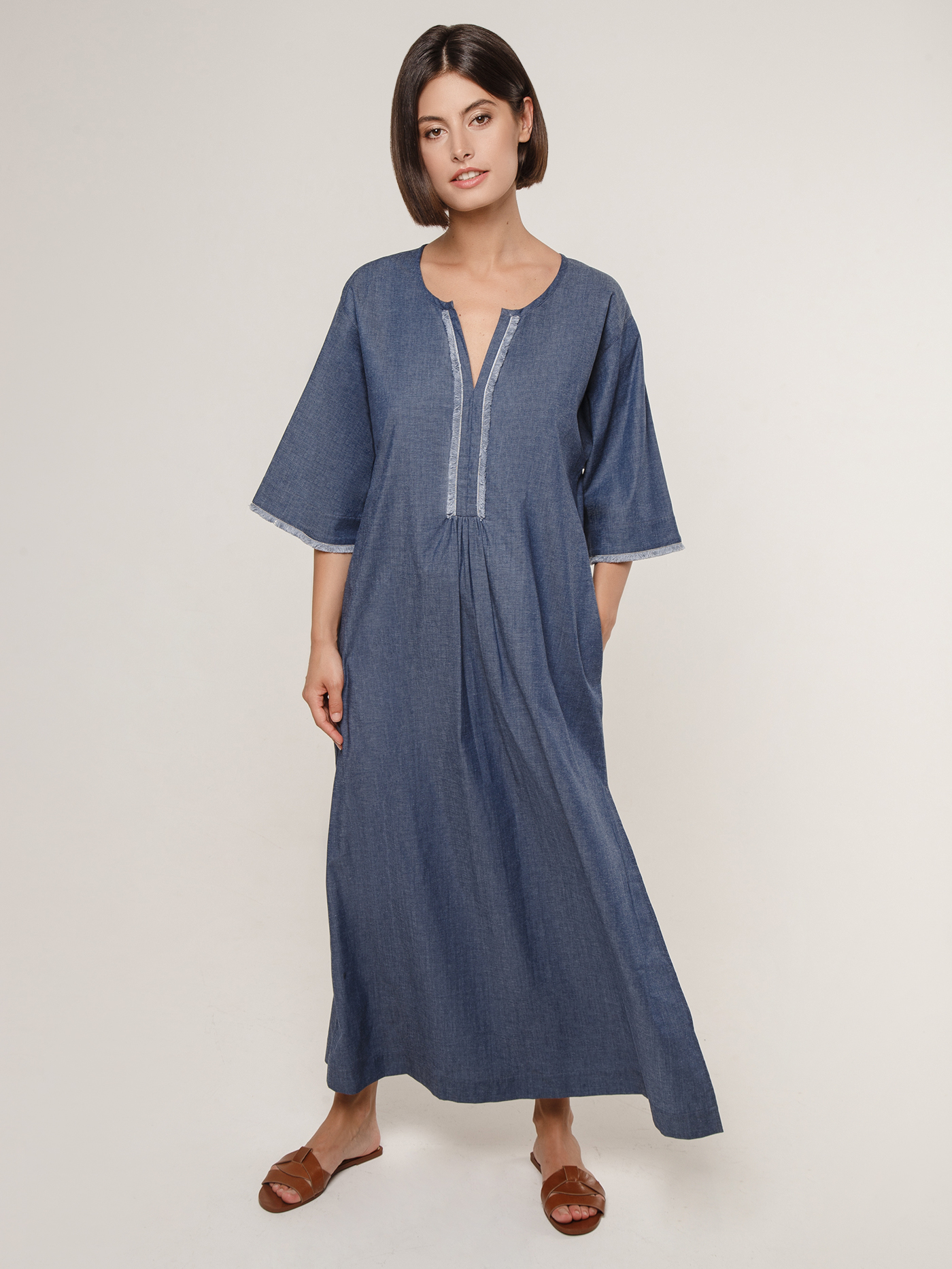 Платье длинное