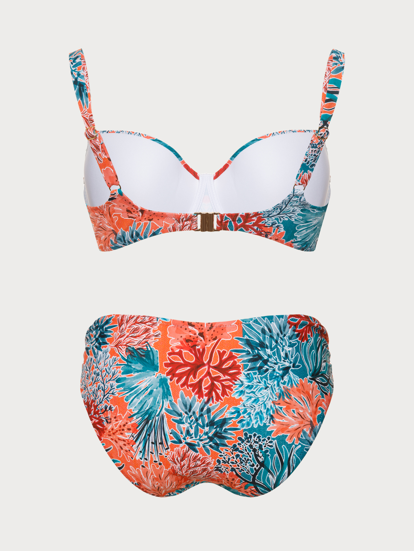 Купальник раздельный лиф мягкий / слип