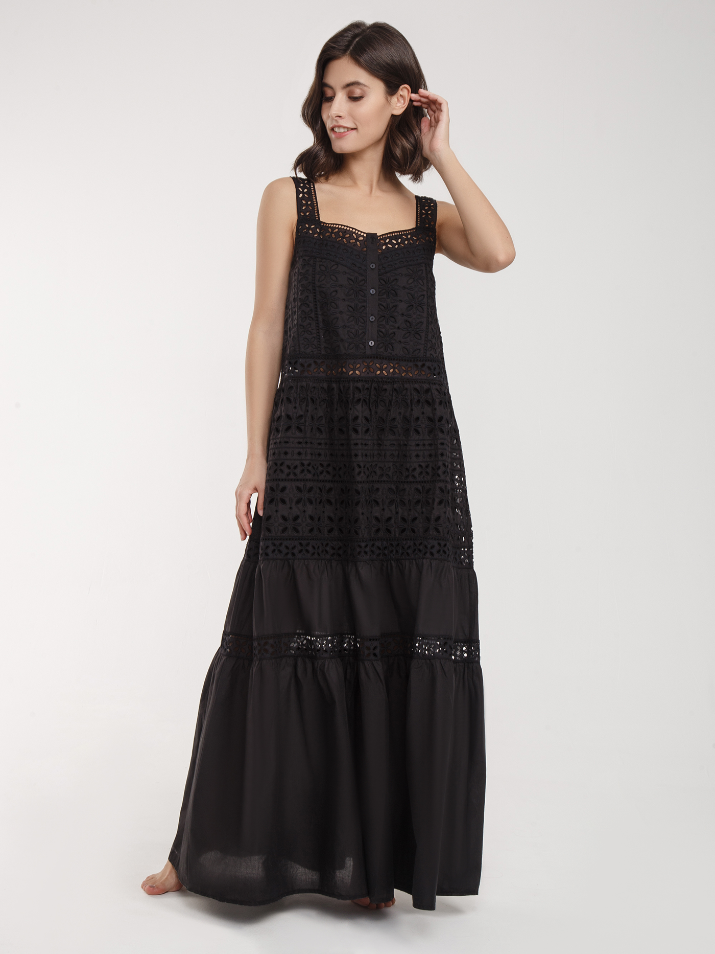 Платье длинное