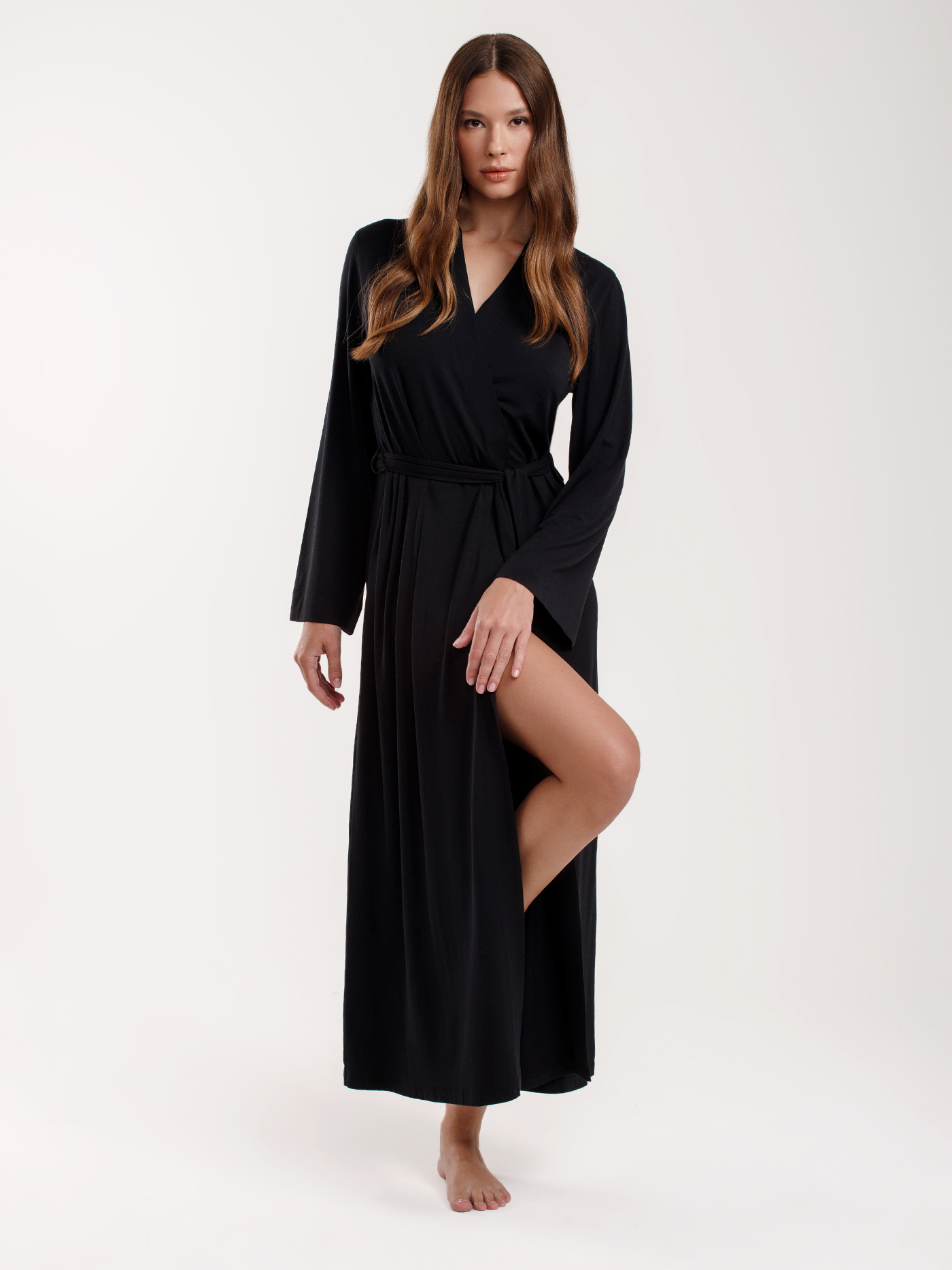 Халат длинный