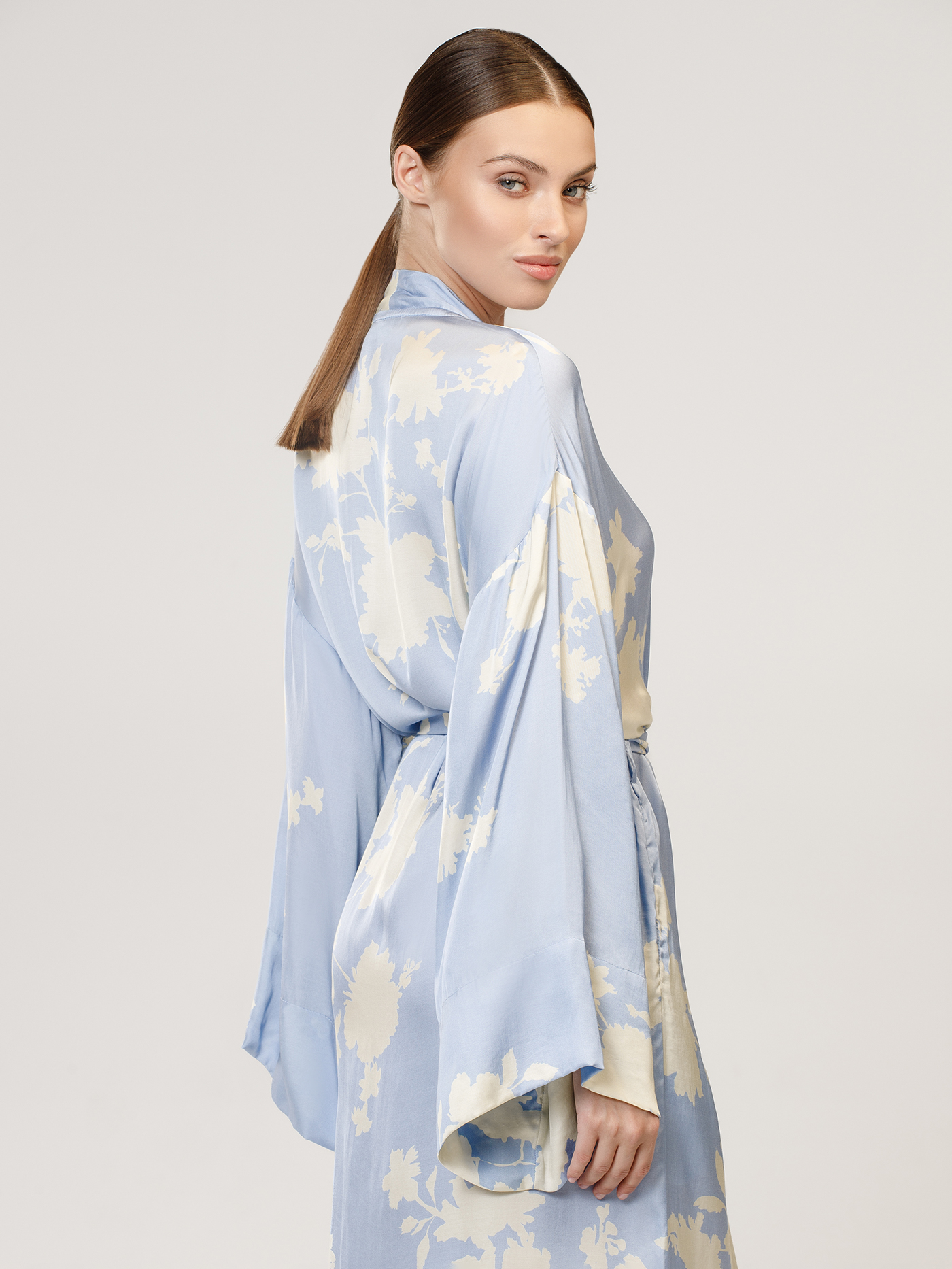 Халат длинный