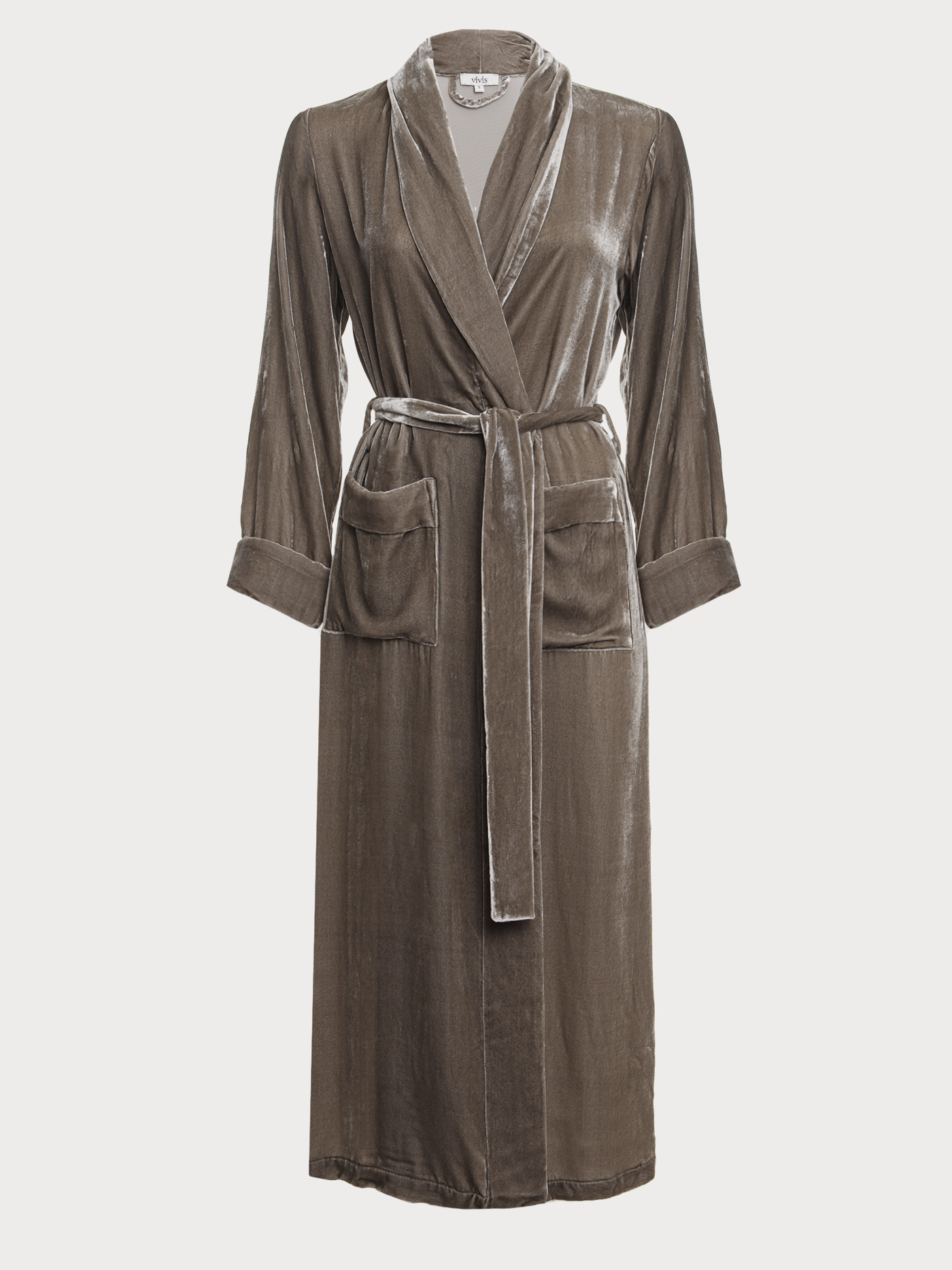 Халат длинный