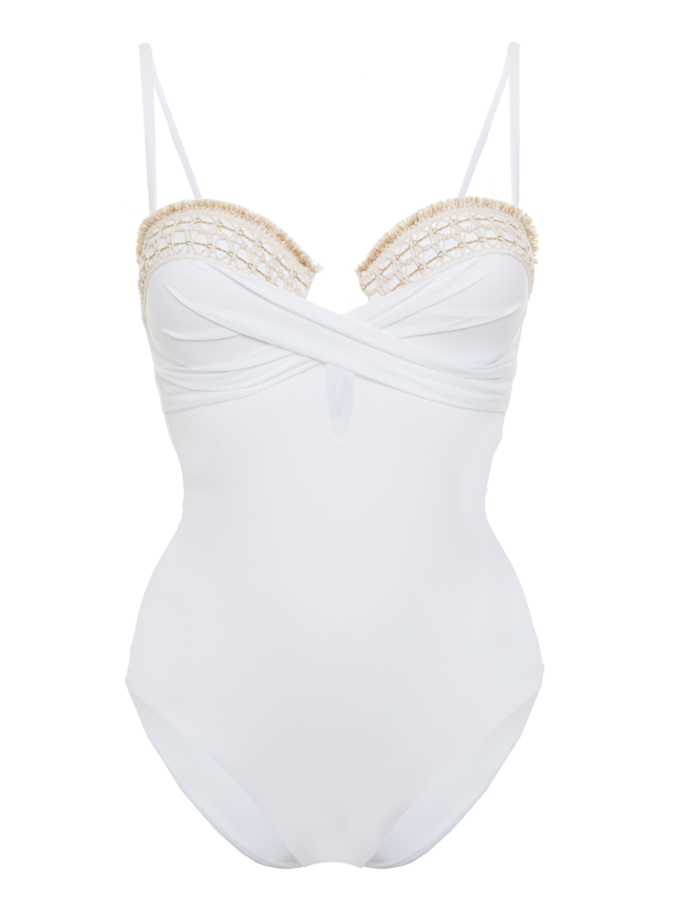 Купальник слитный бандо