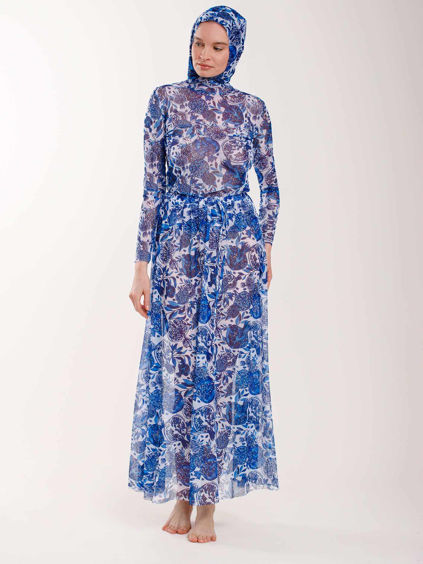 Юбка длинная