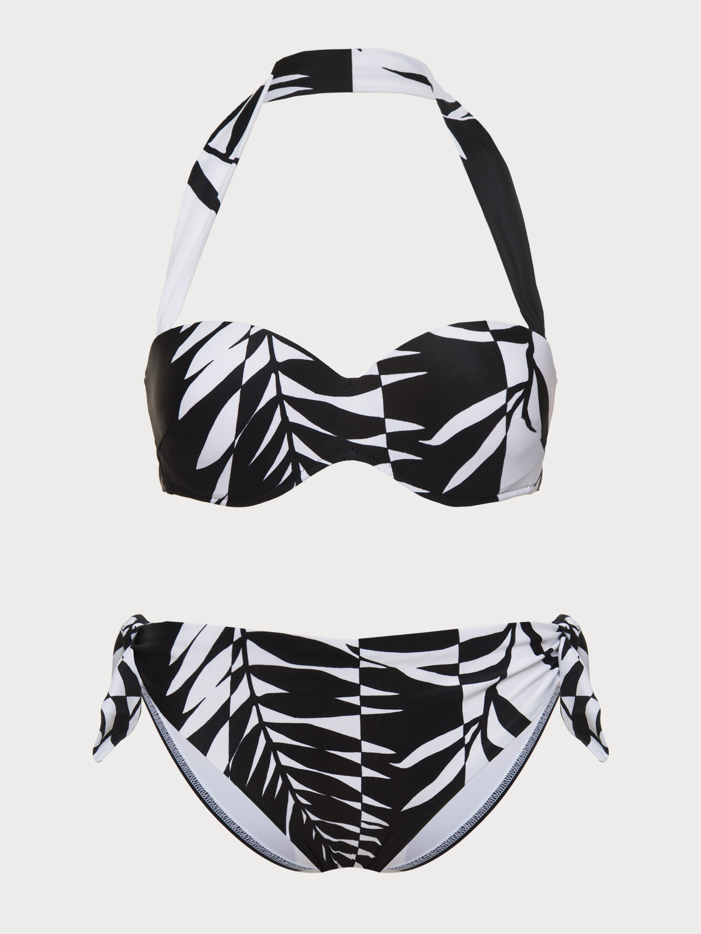 Купальник раздельный лиф мягкий / слип