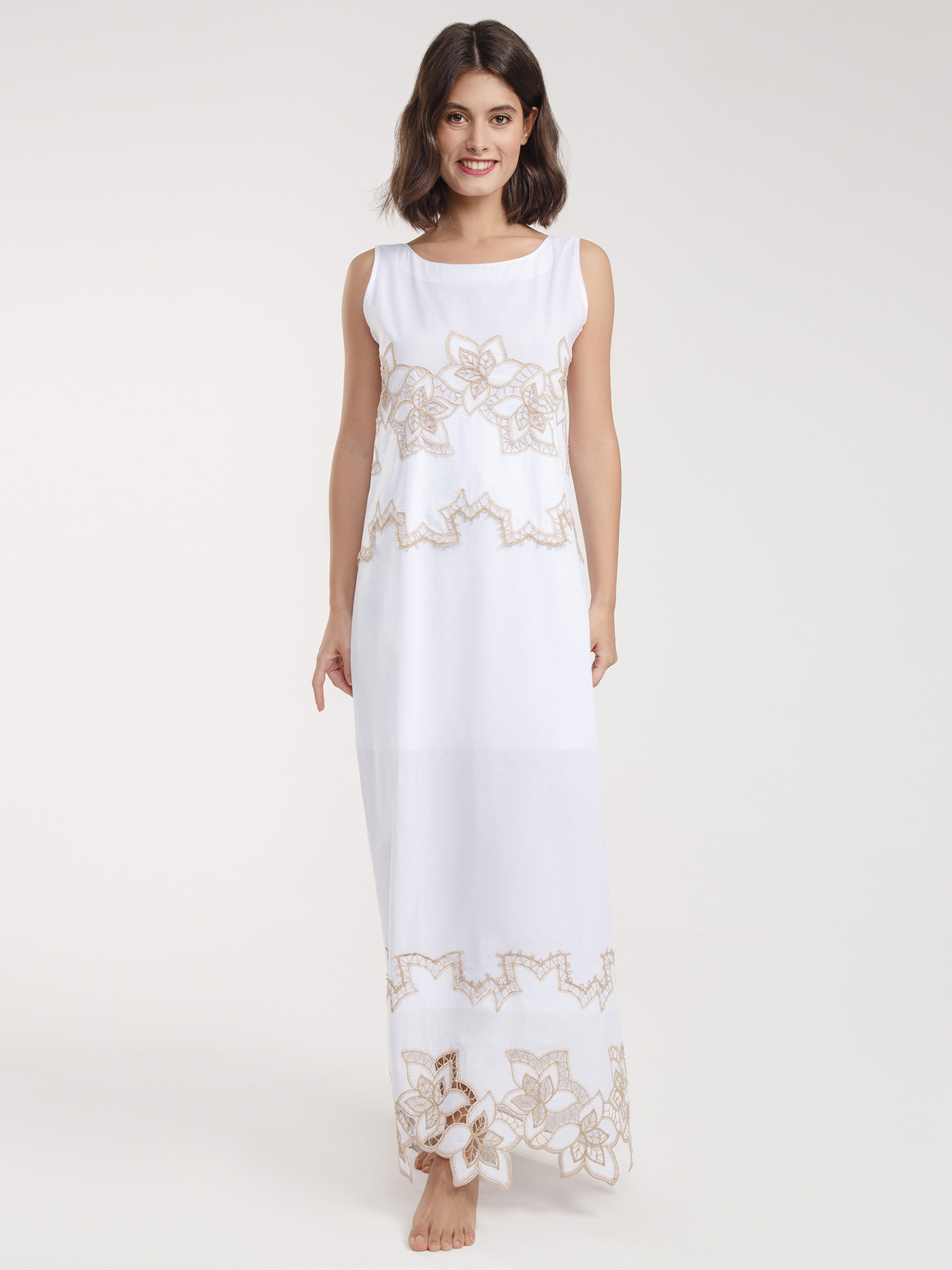 Платье длинное