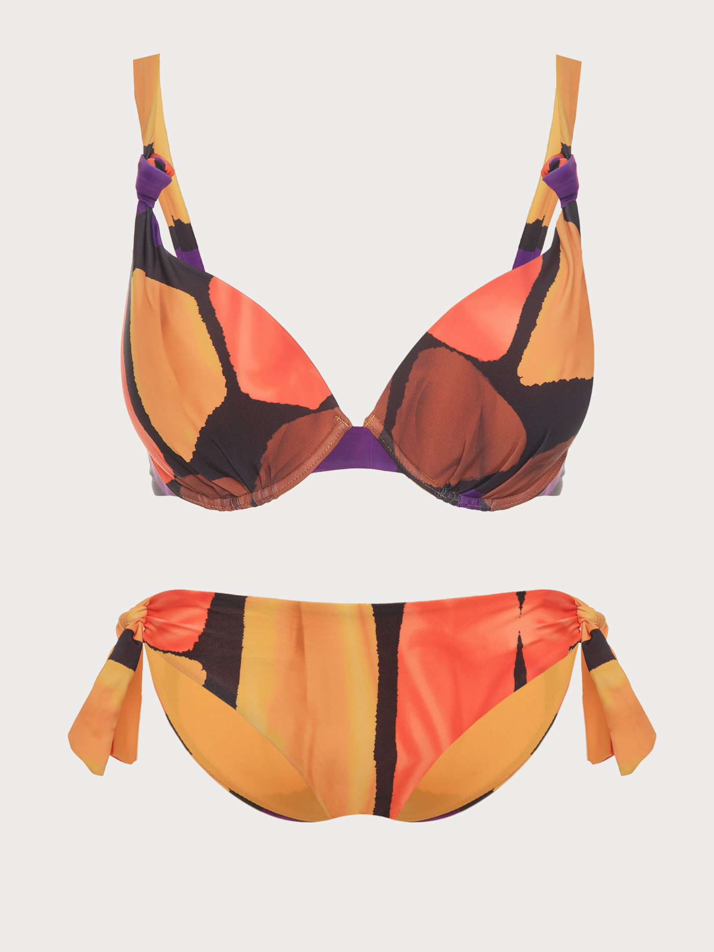 Купальник раздельный push-up / слип