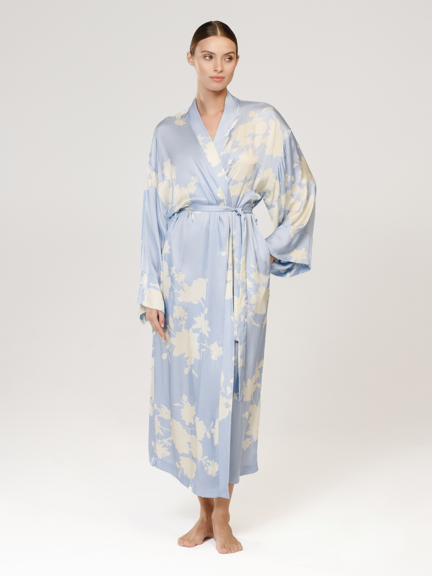 Халат длинный