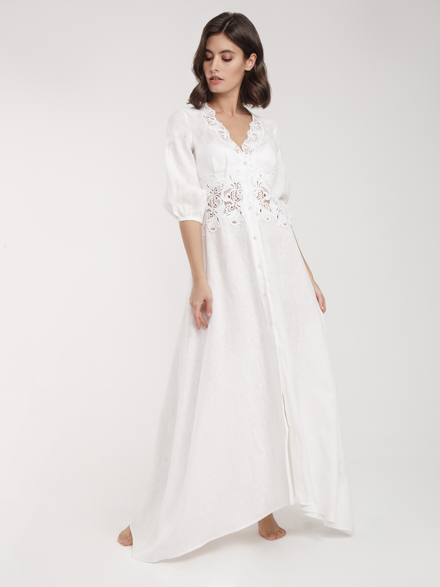 Платье длинное