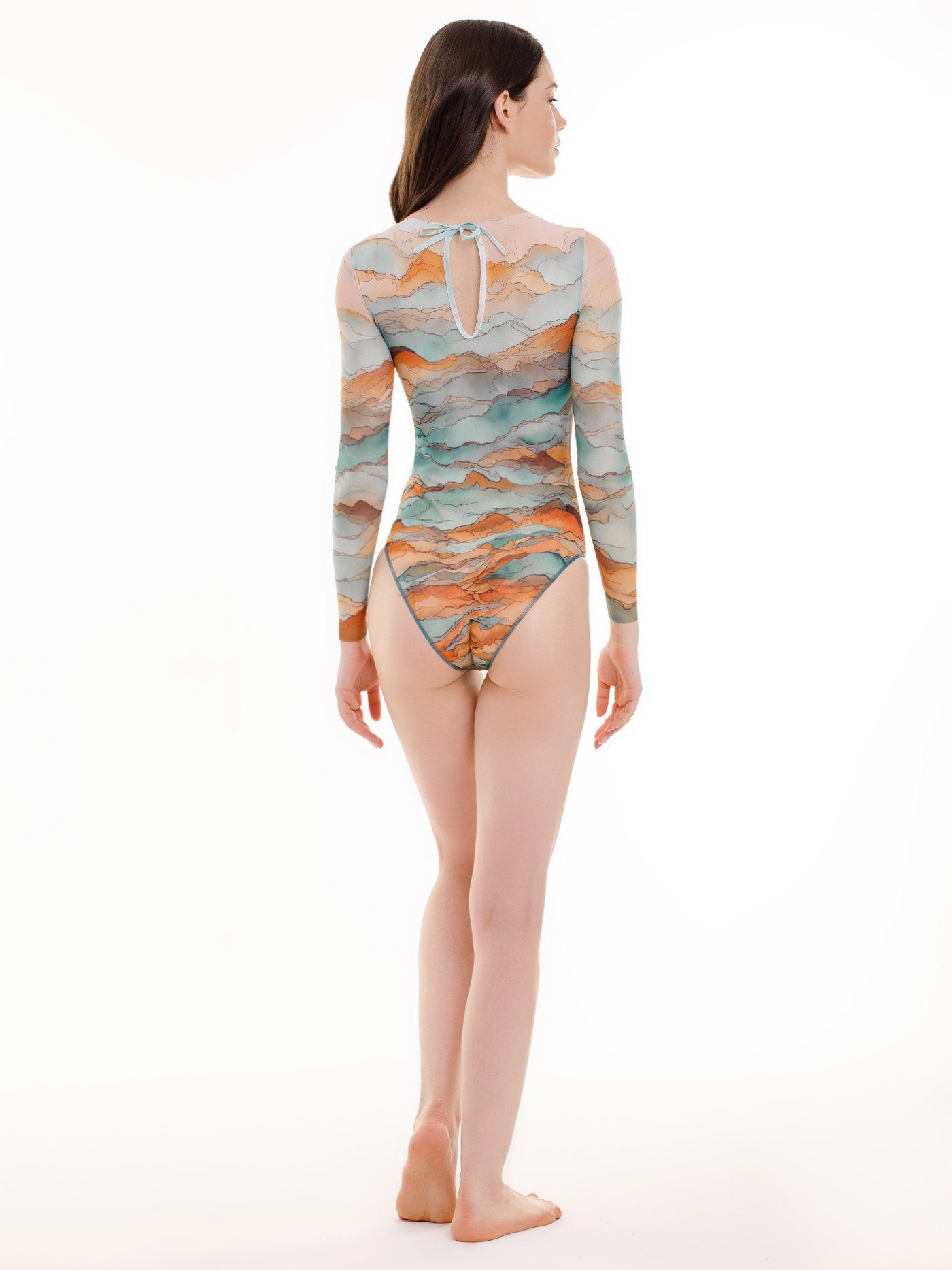 Купальник слитный