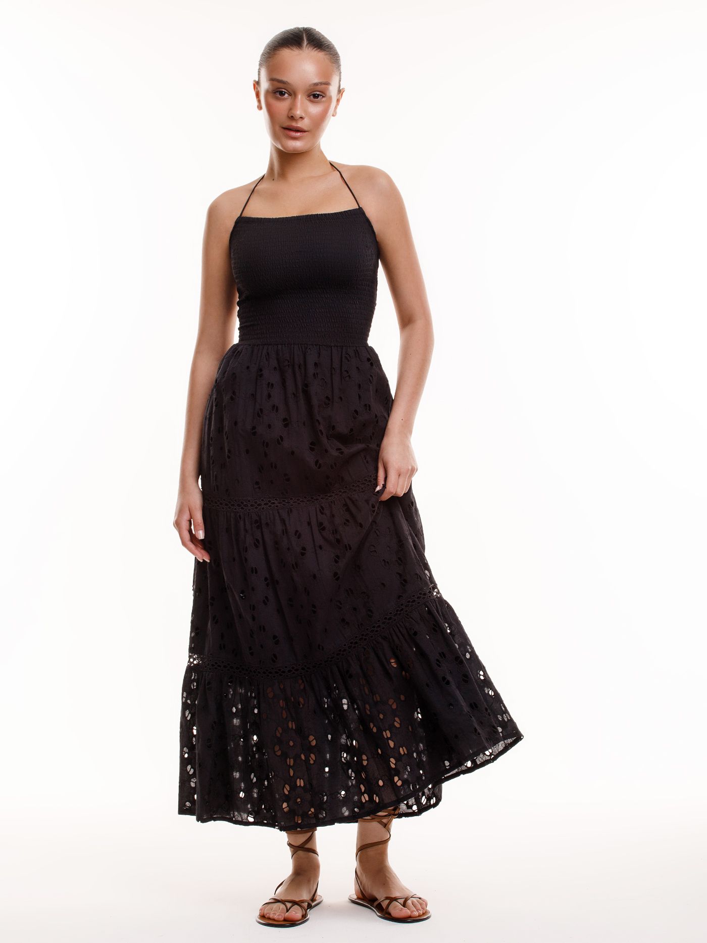 Платье длинное