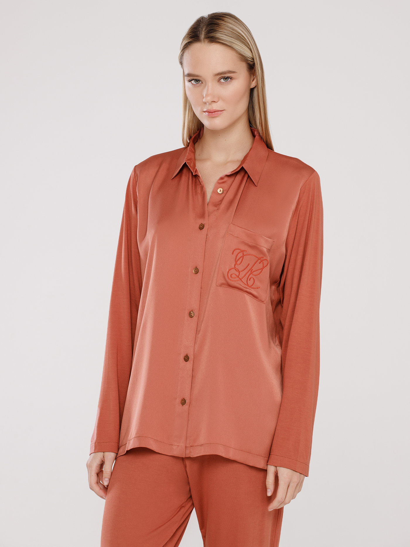 Пижама рубашка / брюки