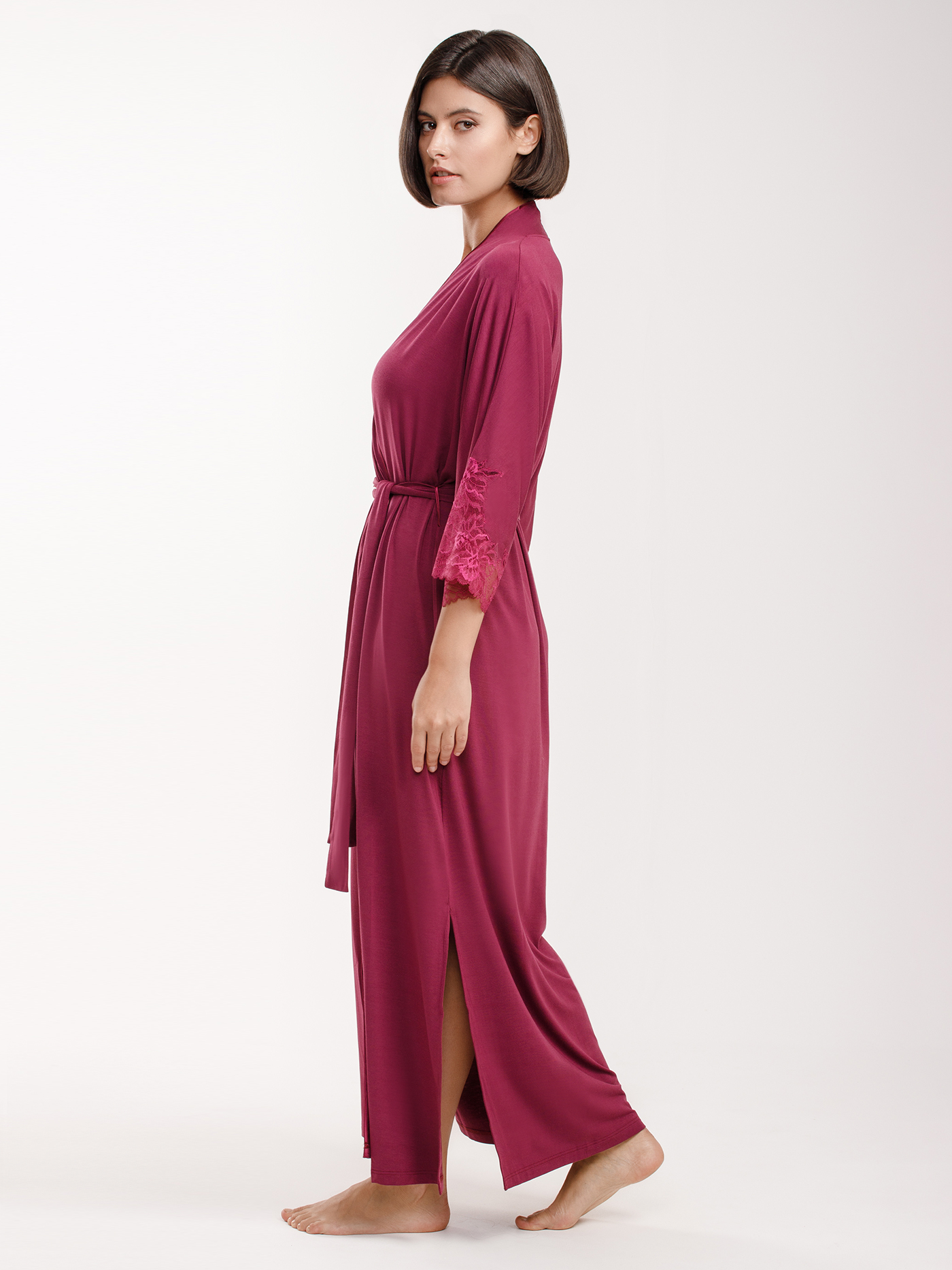 Халат длинный