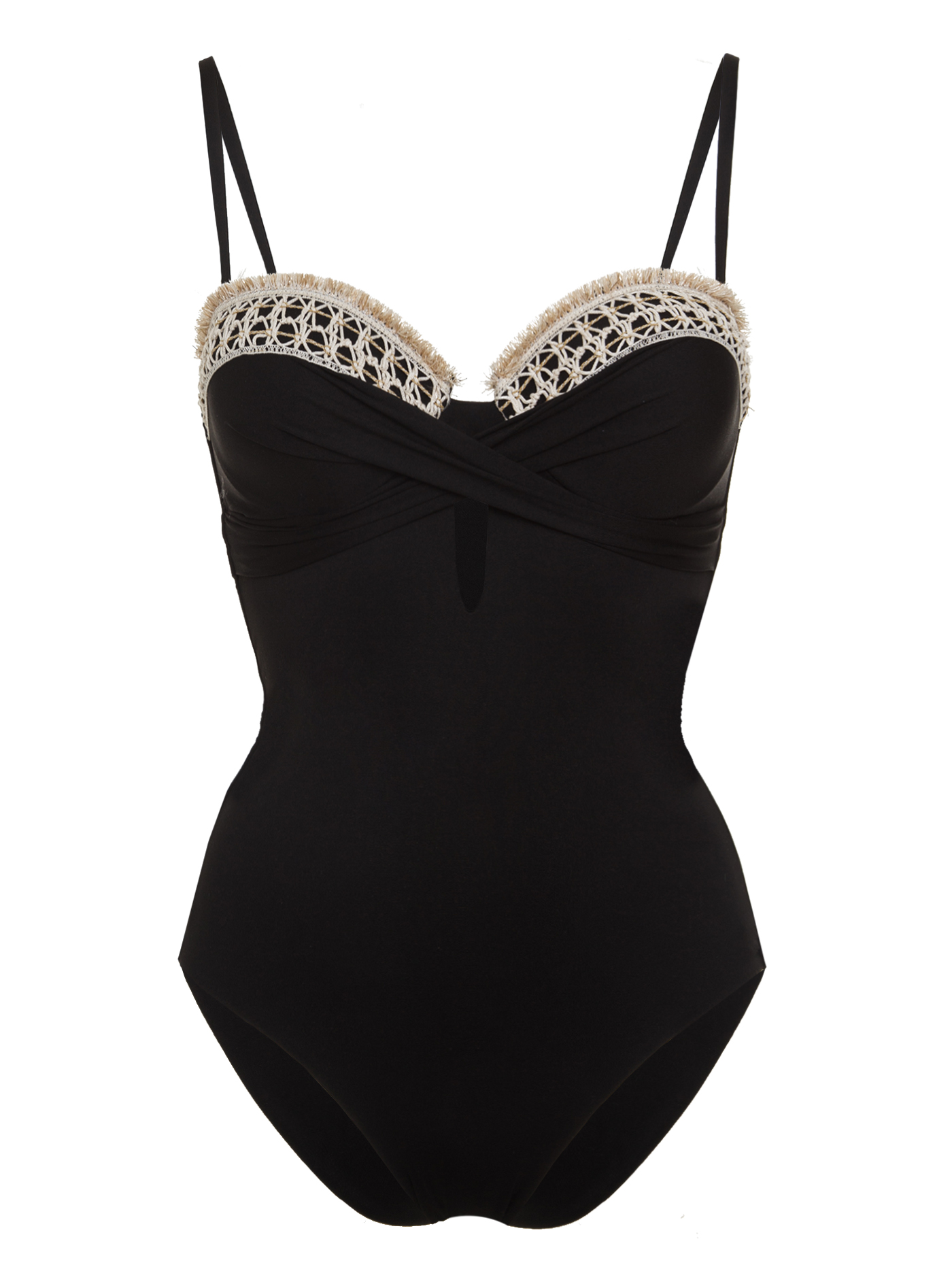 Купальник слитный бандо