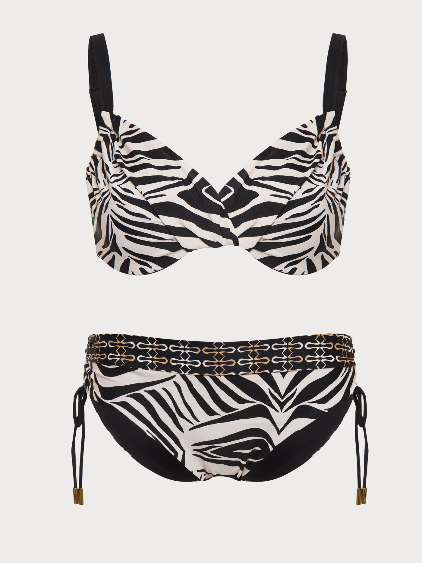 Купальник раздельный лиф мягкий / слип