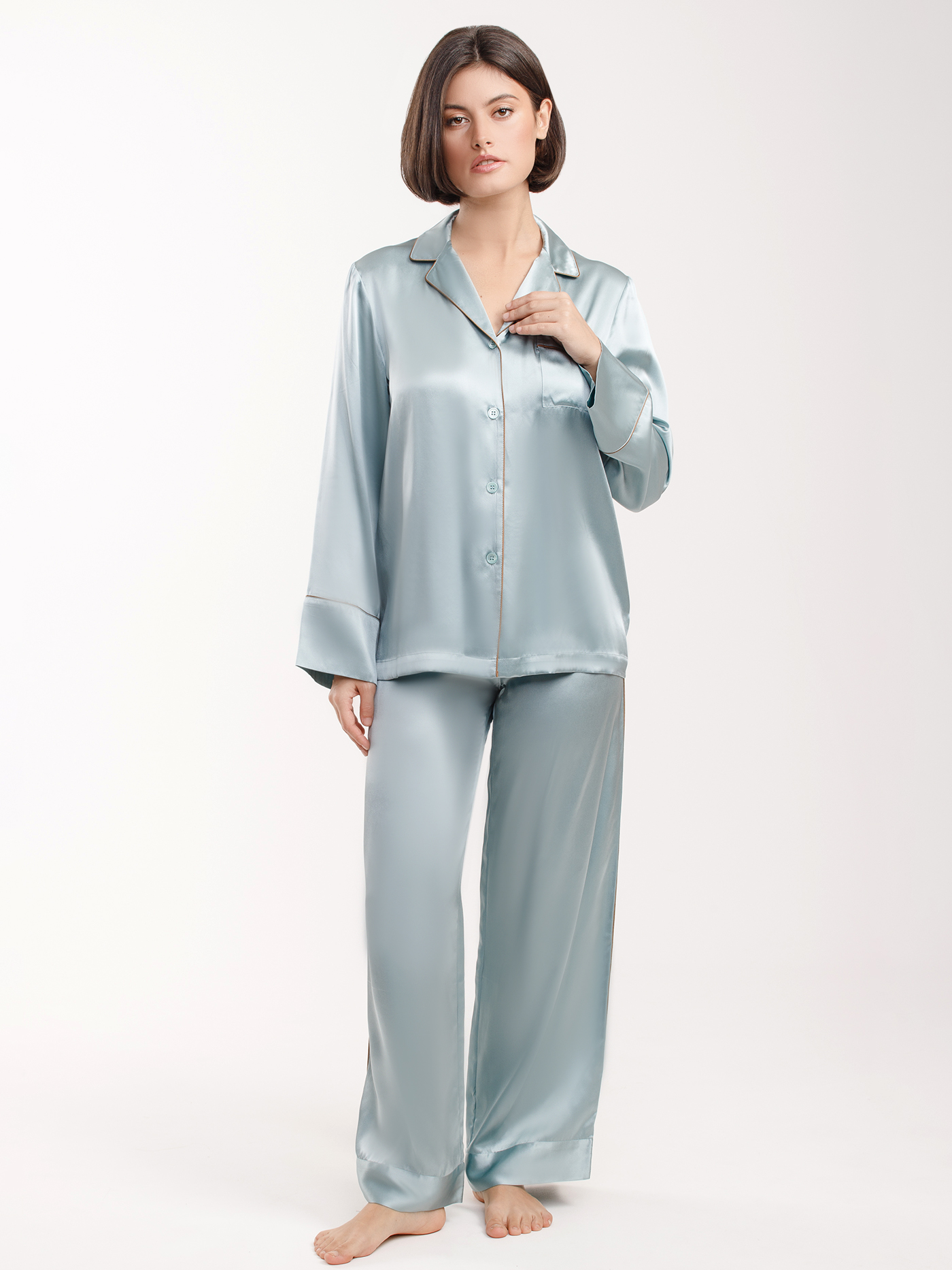 Пижама рубашка / брюки