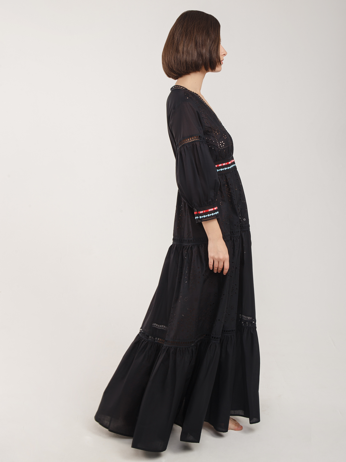 Платье длинное