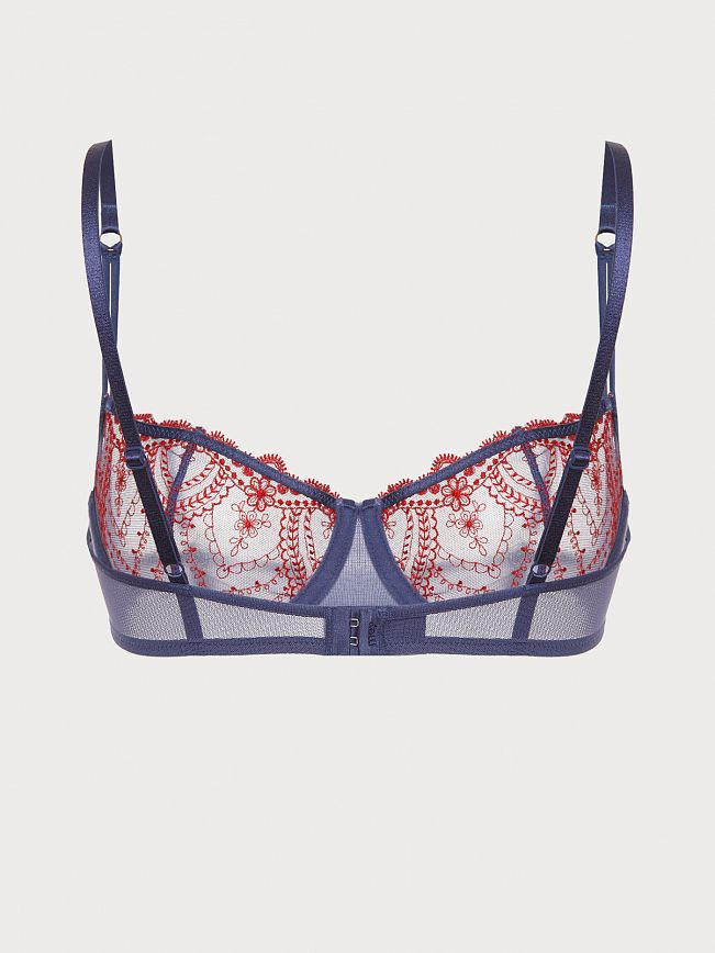 Бюстгальтер балконет мягкий