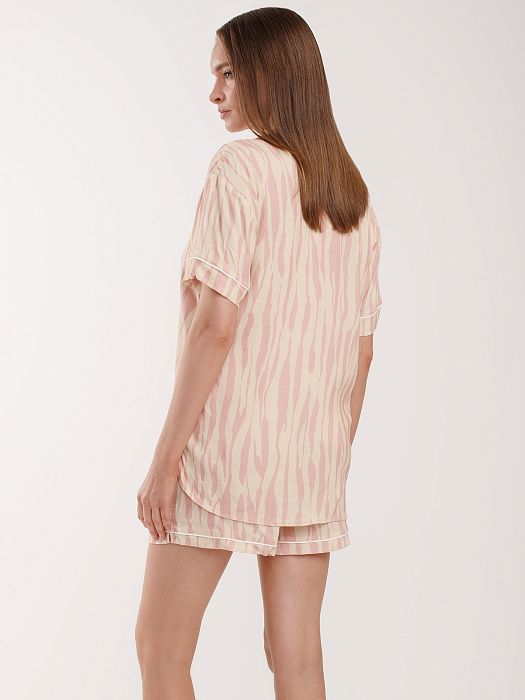 Пижама рубашка / шорты