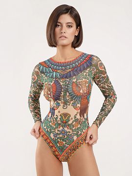 Купальник слитный с мягкой чашкой
